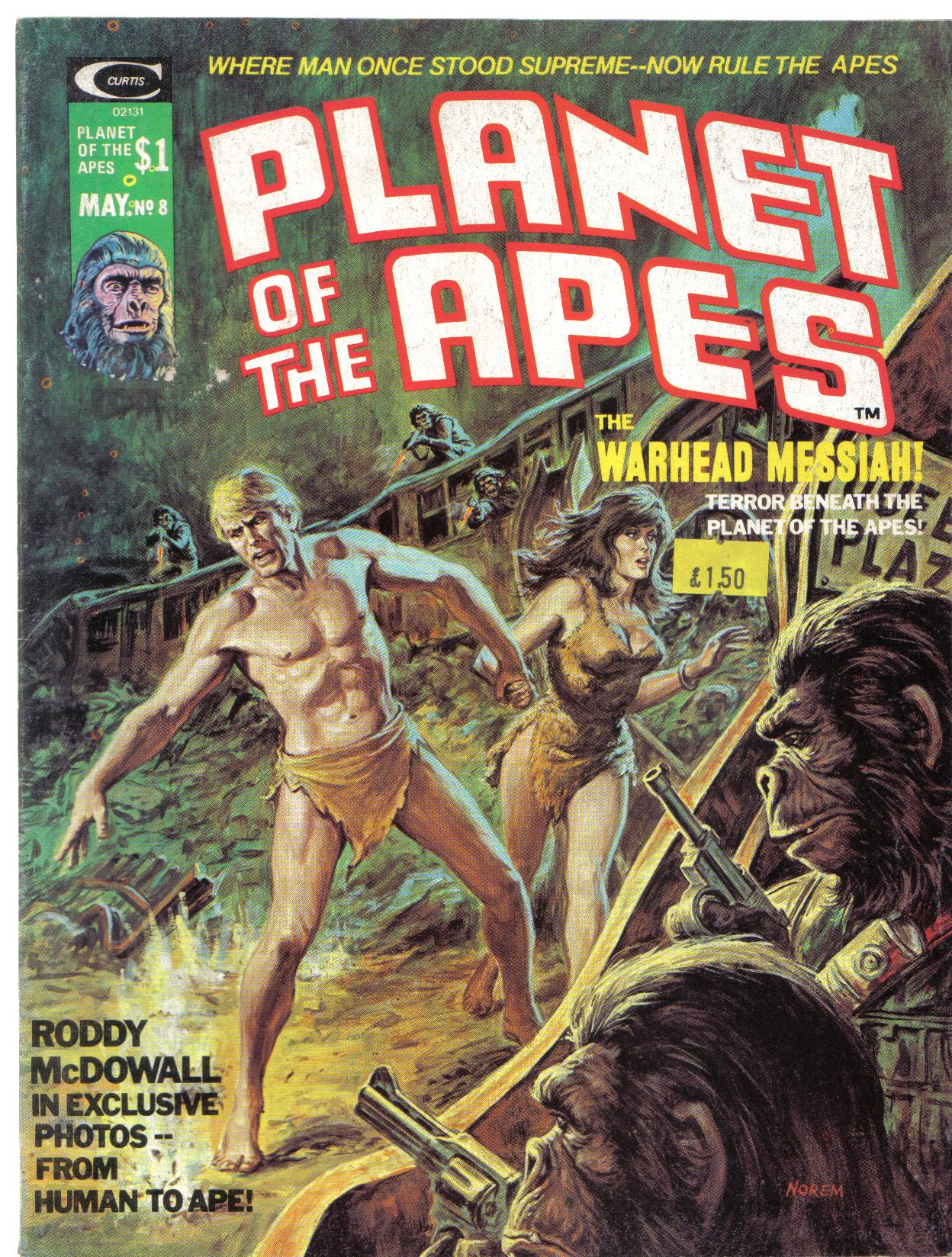 Read online Planet of the Apes comic -  Issue #8 - 1