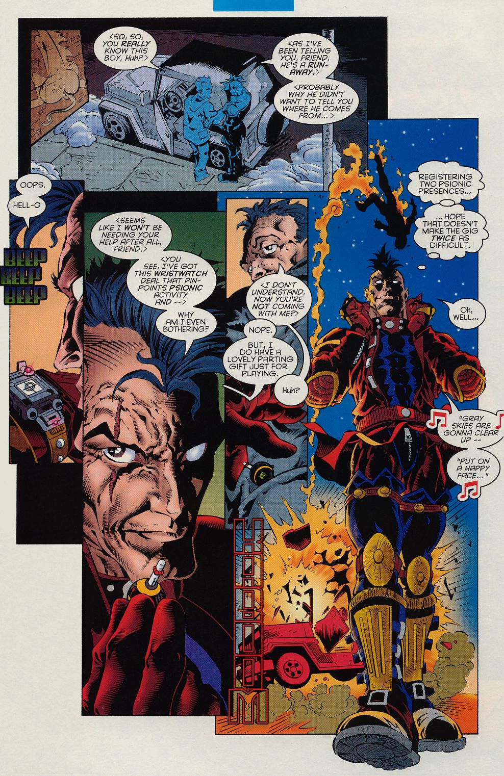Read online X-Man comic -  Issue #6 - 16