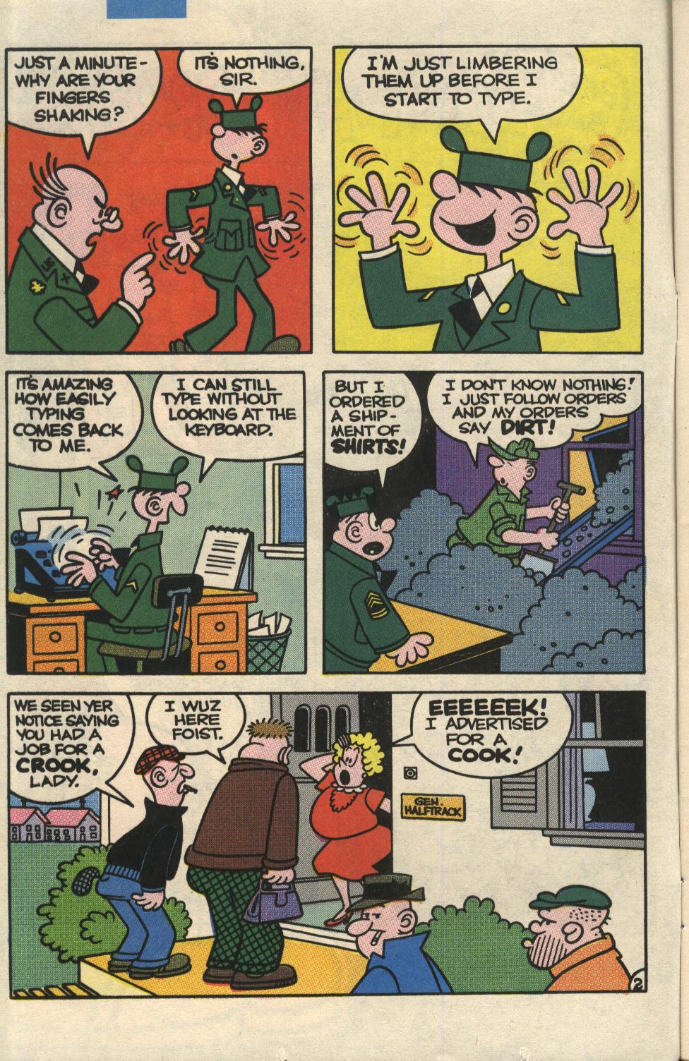 Read online Beetle Bailey comic -  Issue #1 - 4