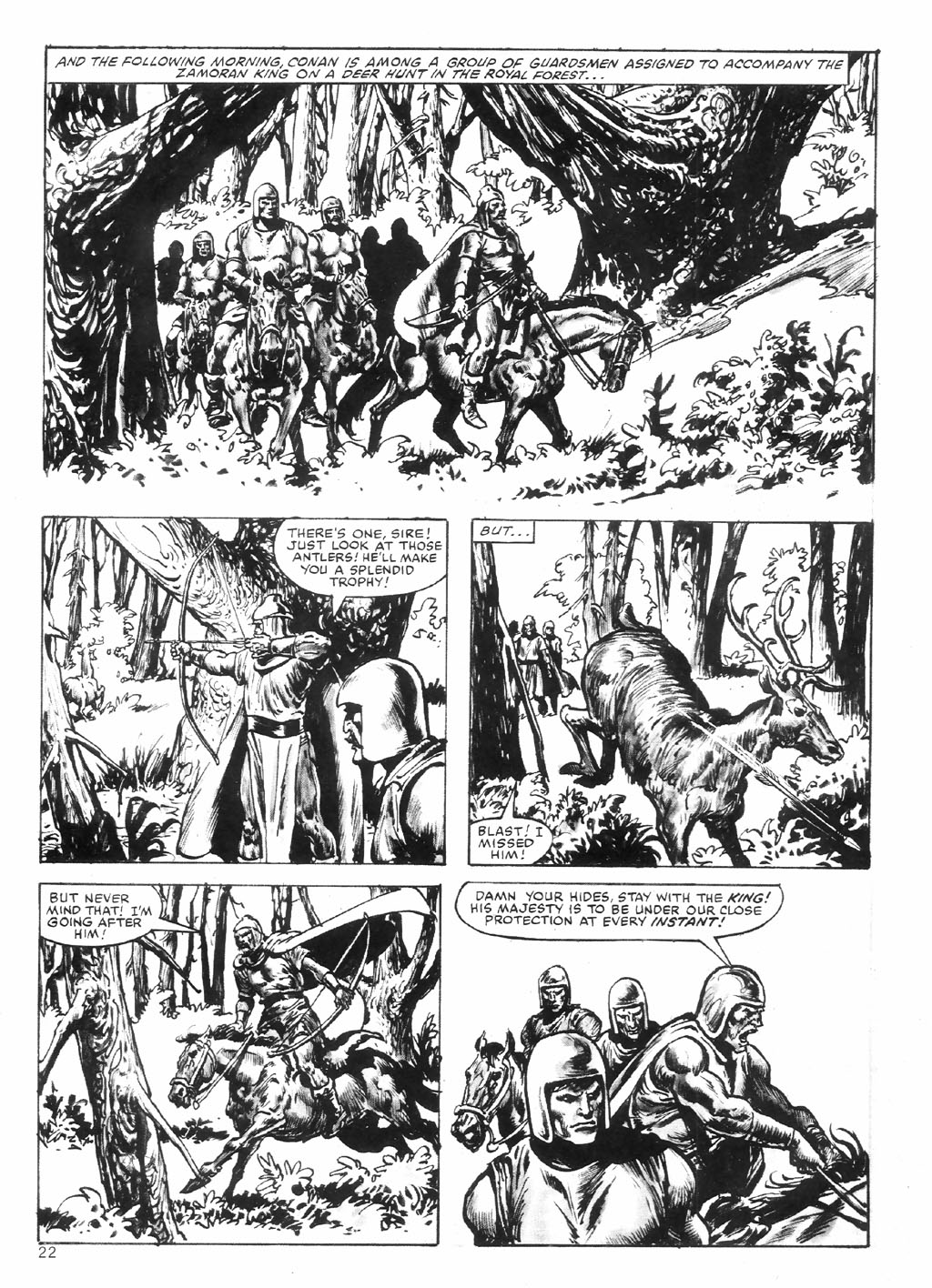 Read online The Savage Sword Of Conan comic -  Issue #81 - 22