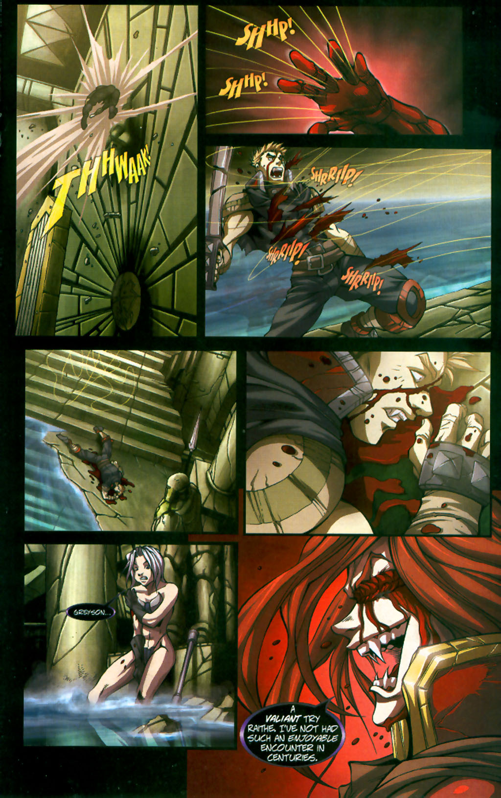 Read online Banished Knights comic -  Issue #4 - 21