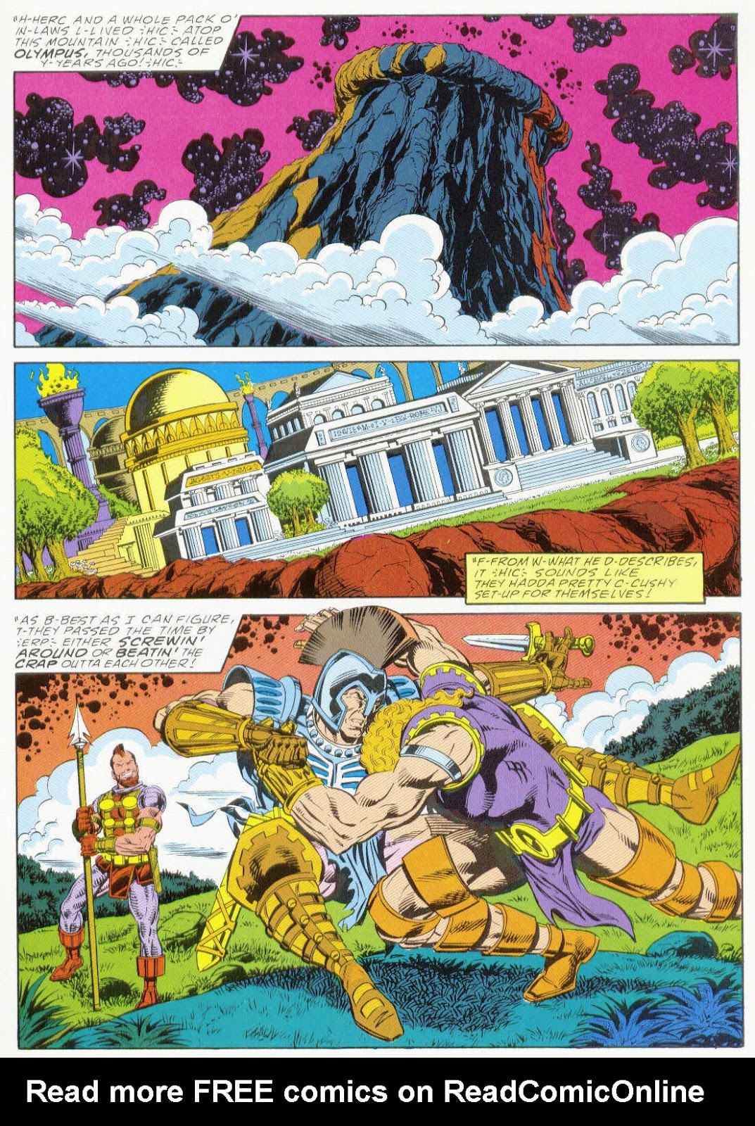 Marvel Graphic Novel issue 37 - Hercules Prince of Power - Full Circle - Page 9