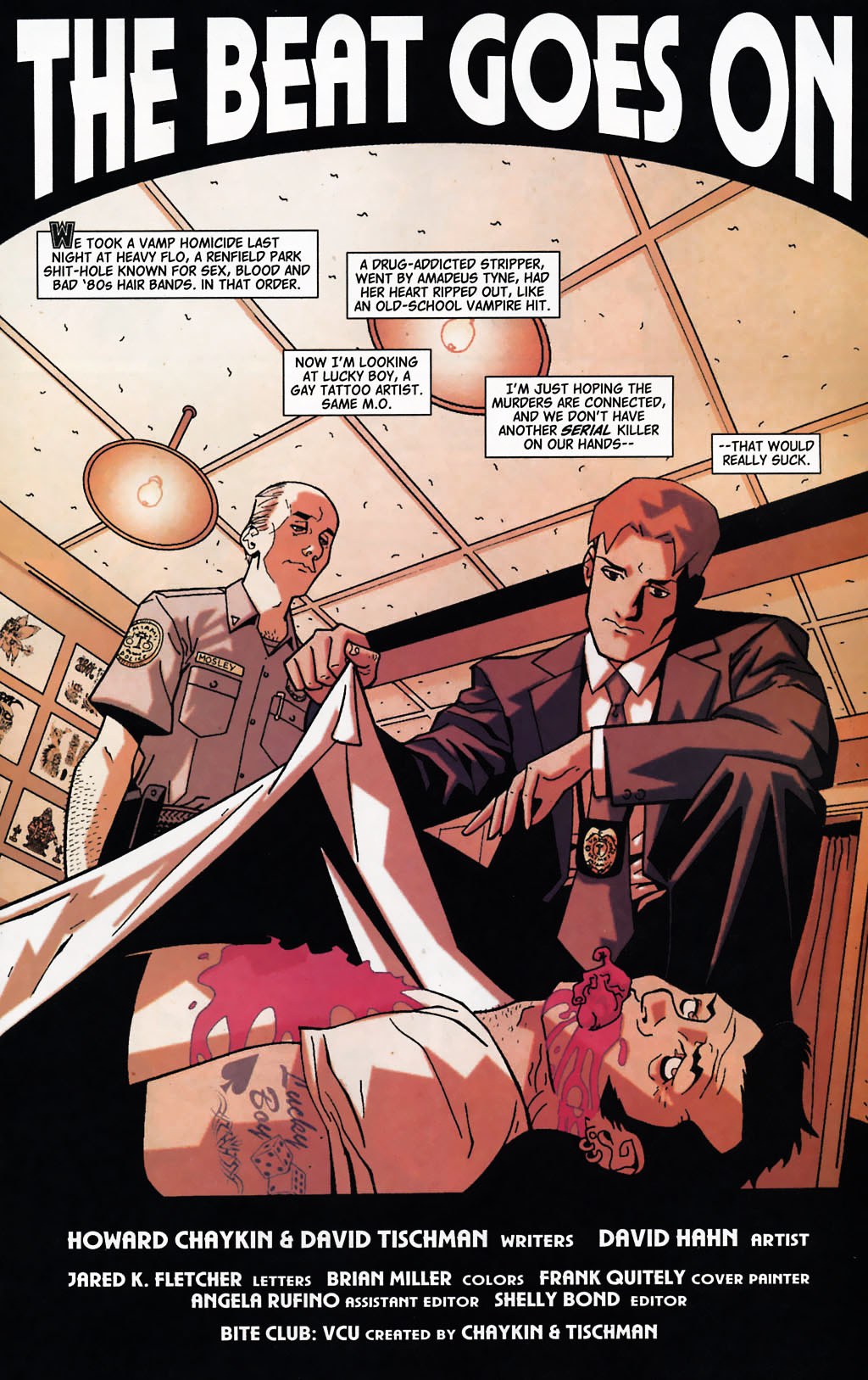 Read online Bite Club: Vampire Crime Unit comic -  Issue #2 - 4