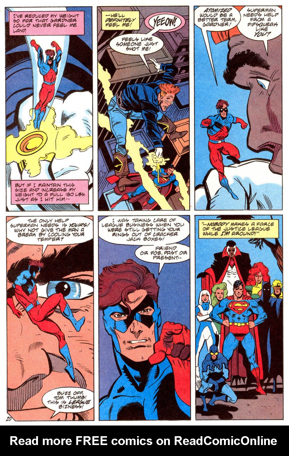 Justice League America 66 Page 20