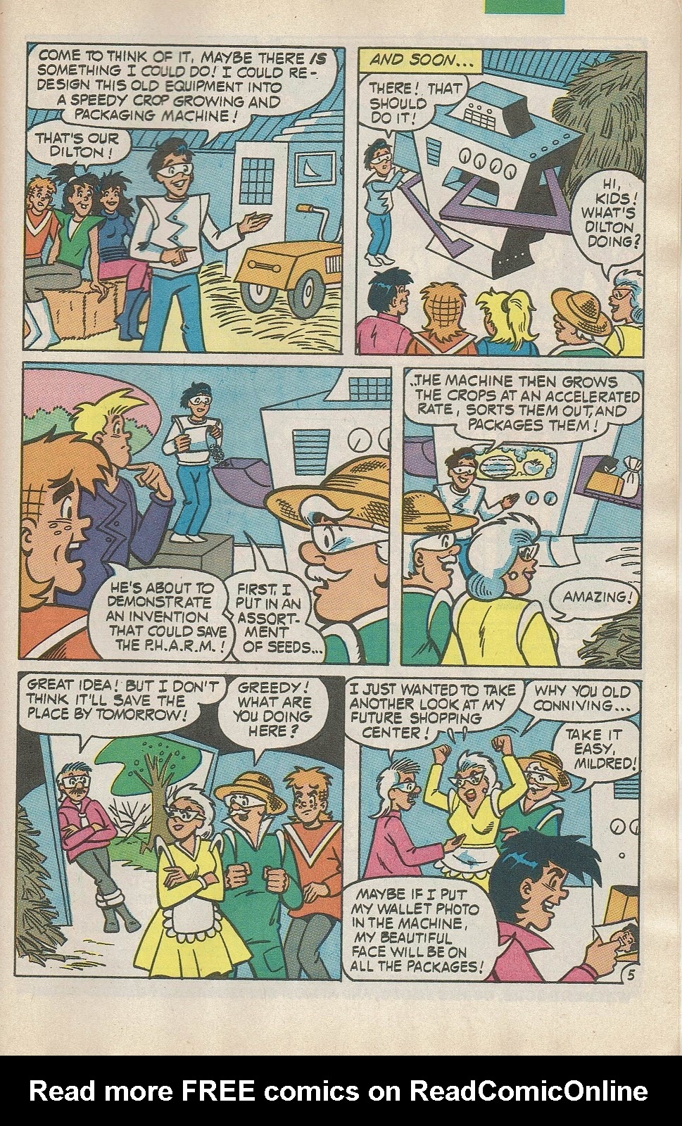 Read online Archie 3000! (1989) comic -  Issue #9 - 31