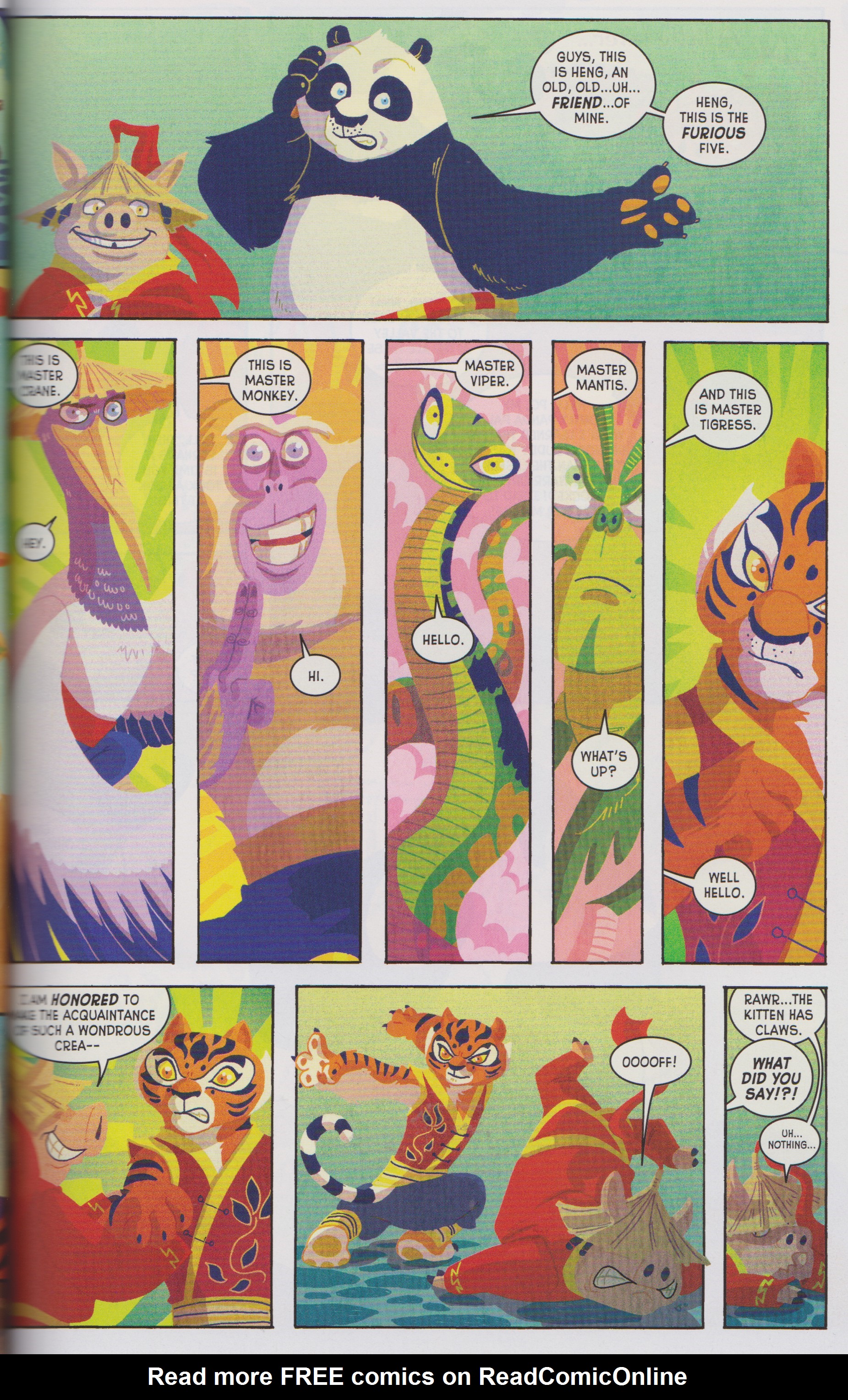 Read online Kung Fu Panda Everyone is Kung Fu Fighting comic -  Issue # TPB (Part 2) - 33
