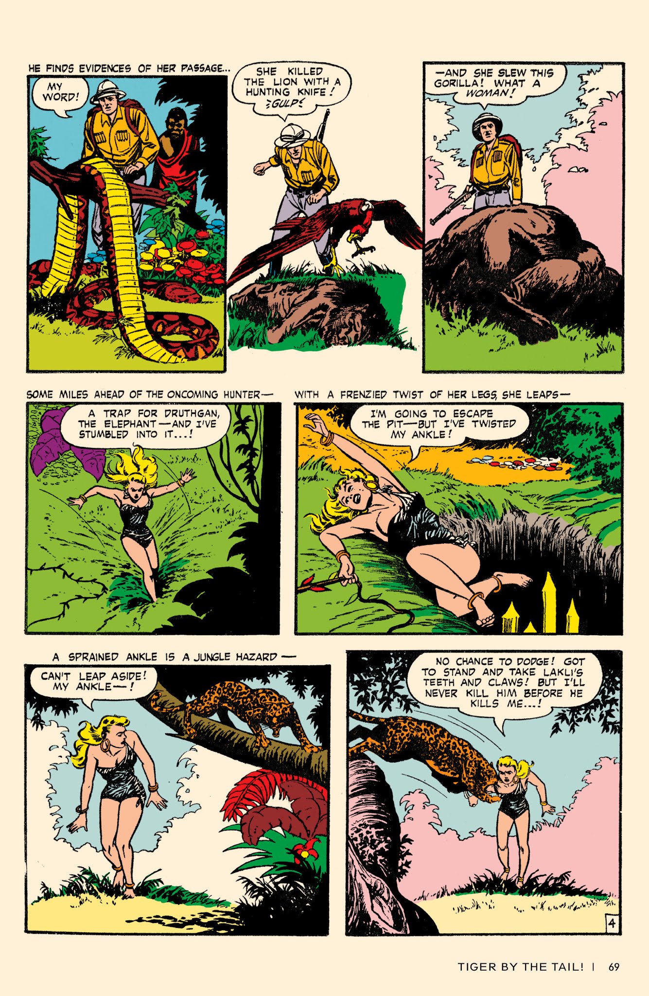 Read online Bob Powell's Complete Cave Girl comic -  Issue # TPB (Part 1) - 70