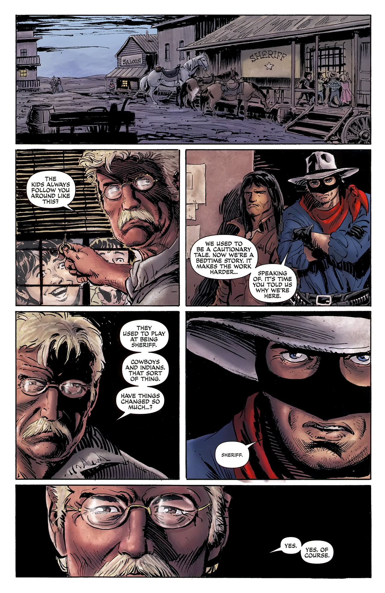 Read online The Lone Ranger (2006) comic -  Issue #18 - 22