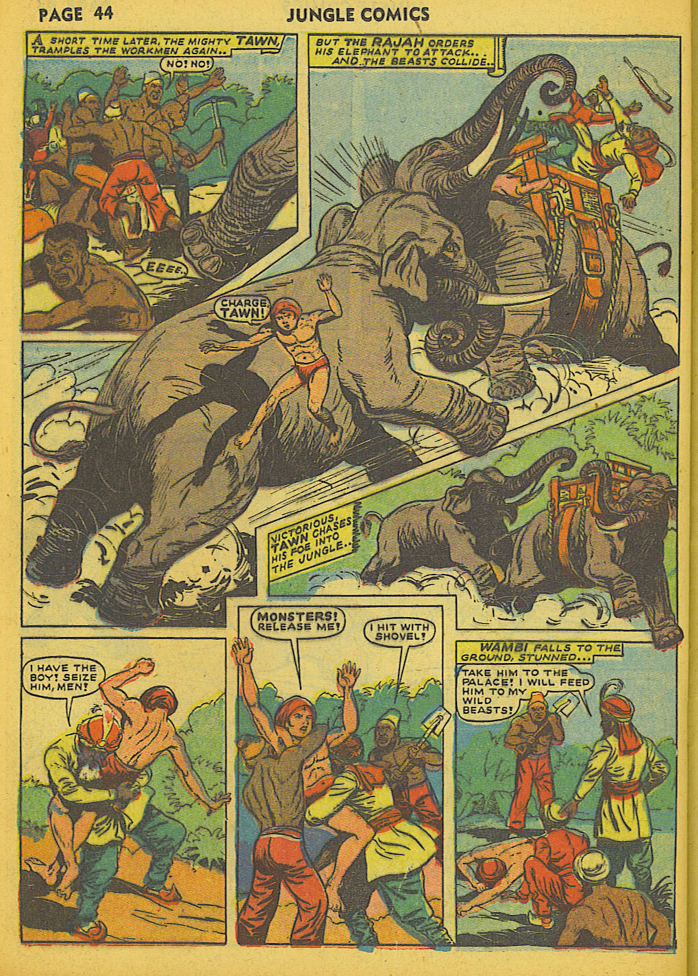 Read online Jungle Comics comic -  Issue #36 - 47