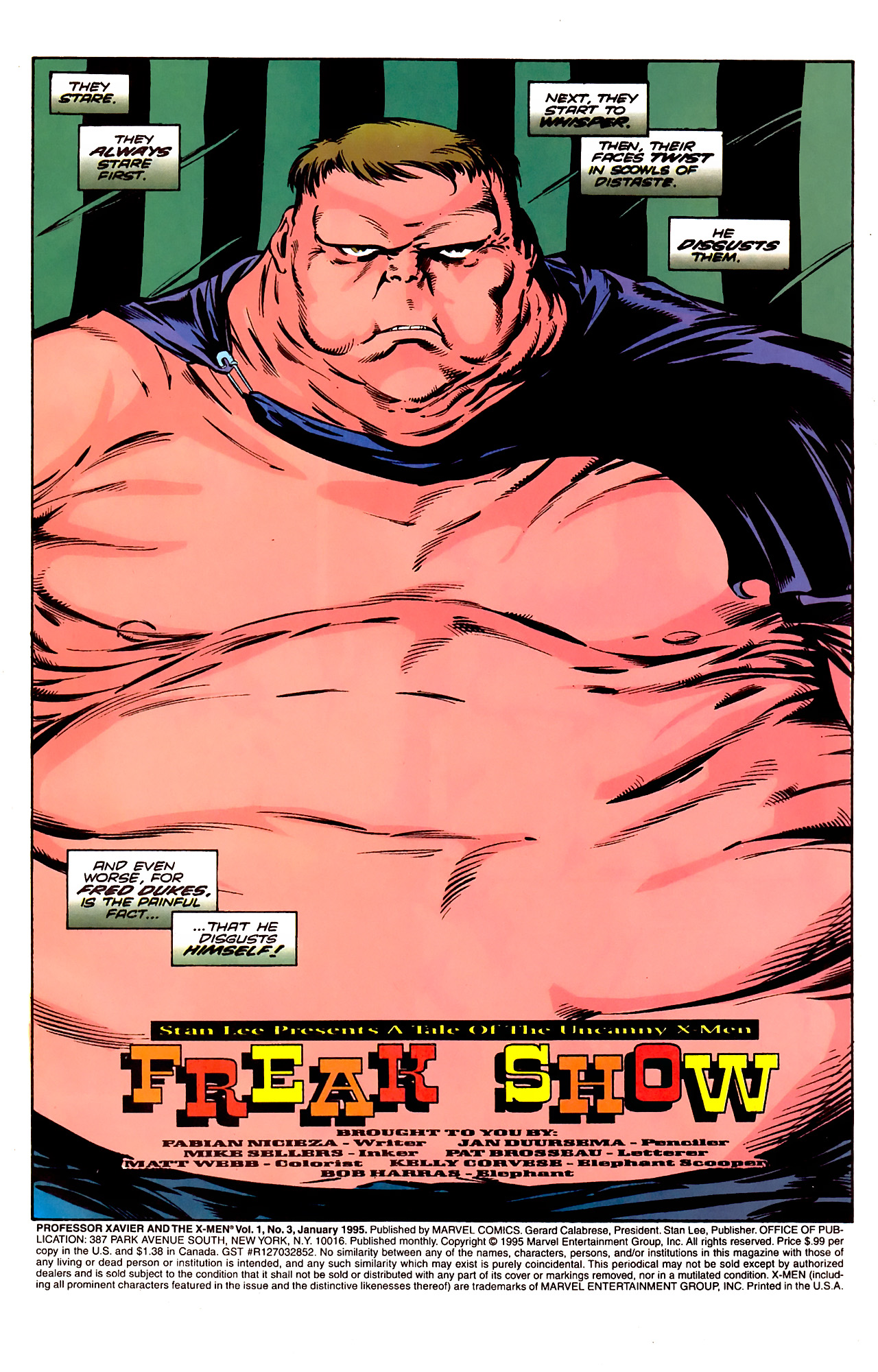 Read online Professor Xavier and the X-Men comic -  Issue #3 - 2