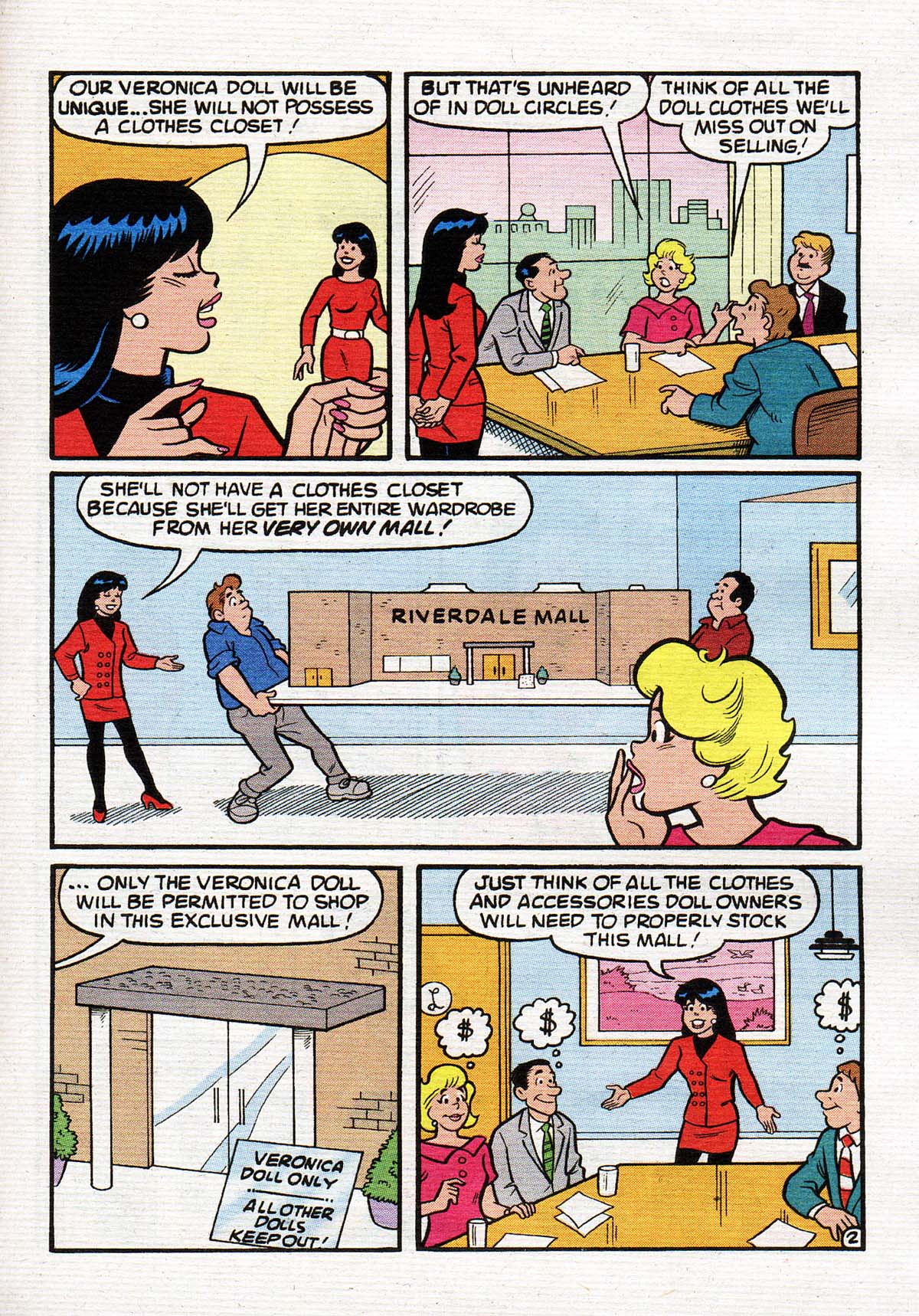 Read online Betty and Veronica Digest Magazine comic -  Issue #144 - 56