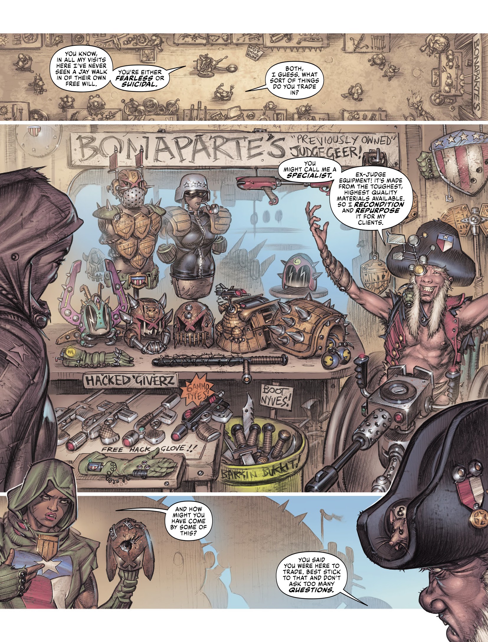 Read online Judge Dredd Megazine (Vol. 5) comic -  Issue #442 - 22