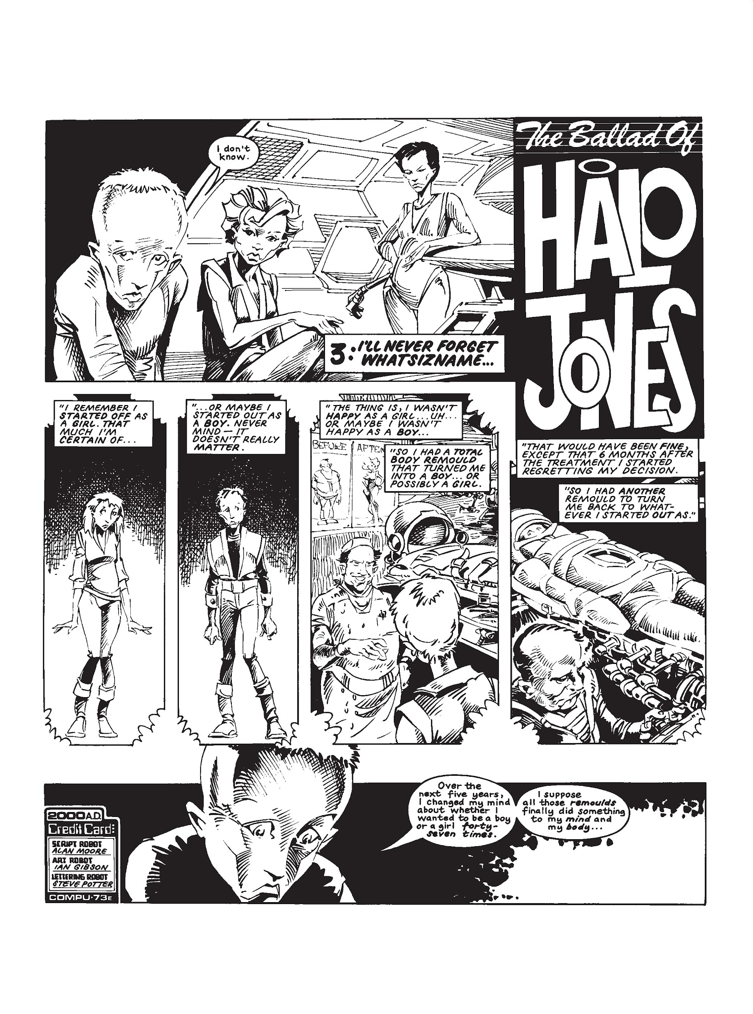 Read online The Ballad of Halo Jones comic -  Issue # TPB - 74