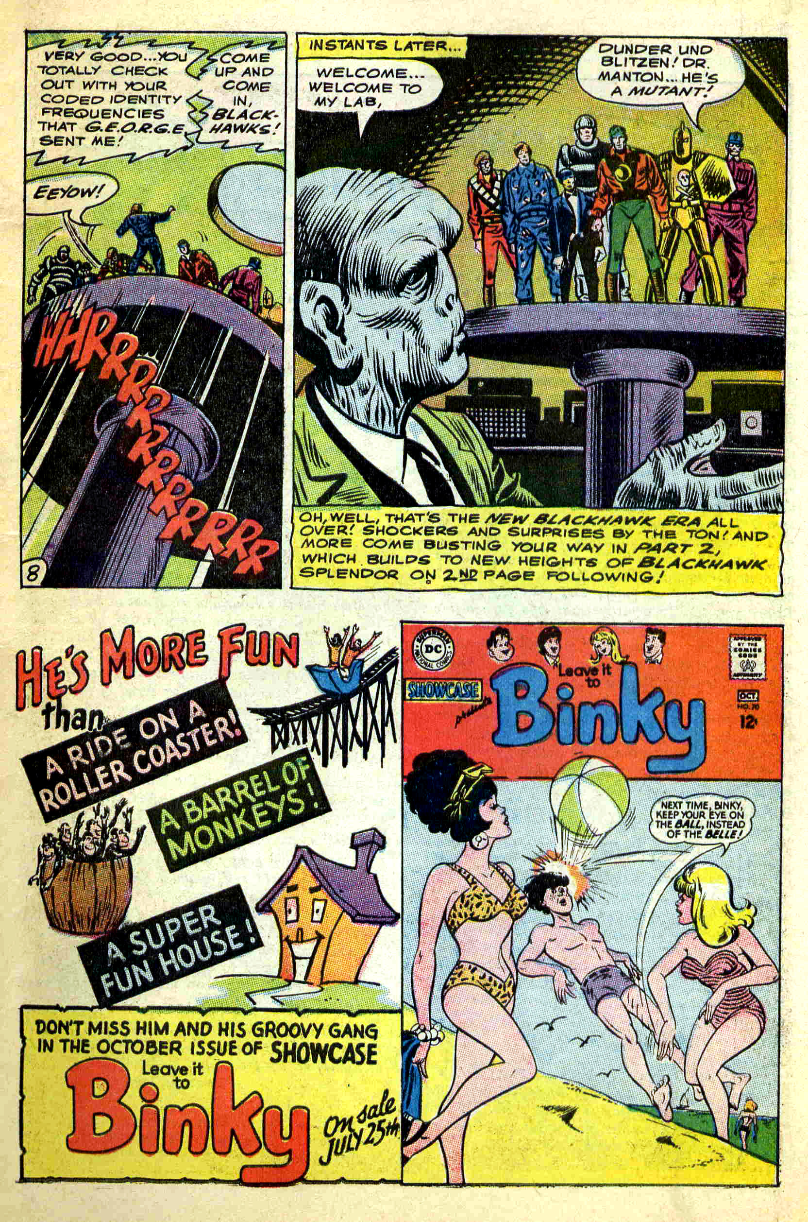 Read online Blackhawk (1957) comic -  Issue #236 - 9