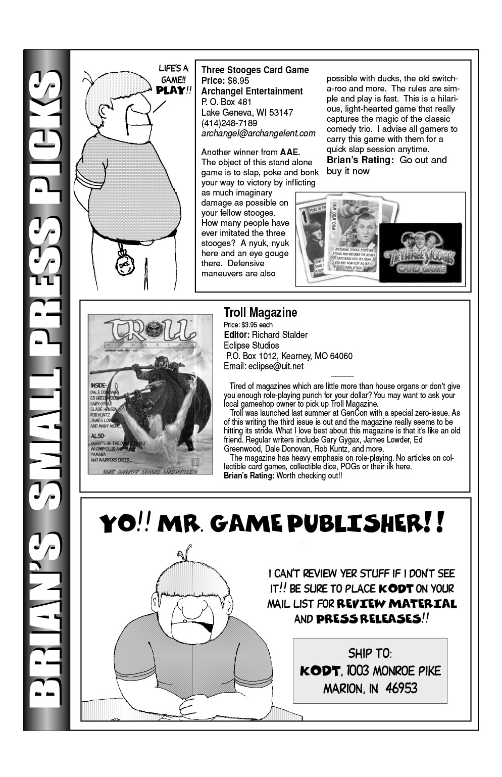 Read online Knights of the Dinner Table comic -  Issue #19 - 32