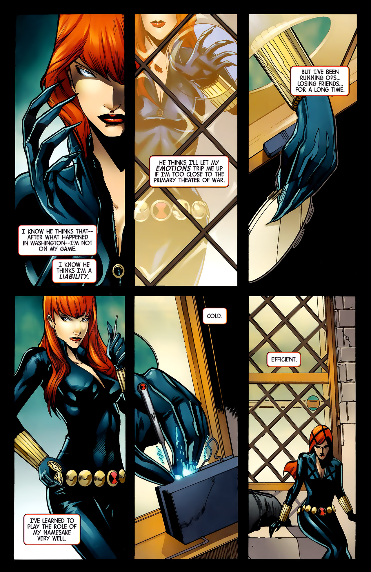 Read online Fear Itself: Black Widow comic -  Issue # Full - 9