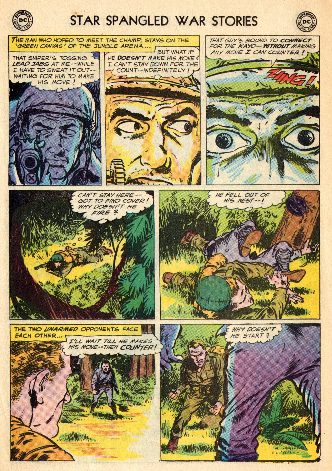 Read online Star Spangled War Stories (1952) comic -  Issue #61 - 14