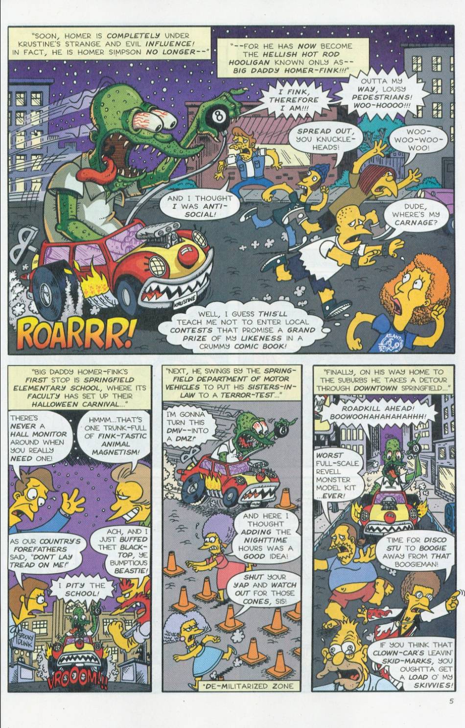 Read online Treehouse of Horror comic -  Issue #8 - 26
