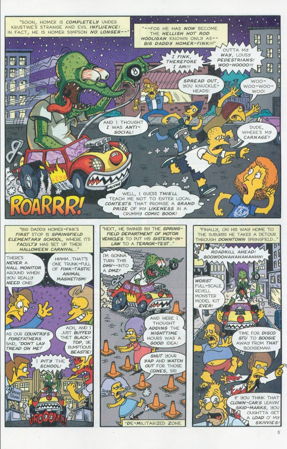 Read online Treehouse of Horror comic -  Issue #8 - 26