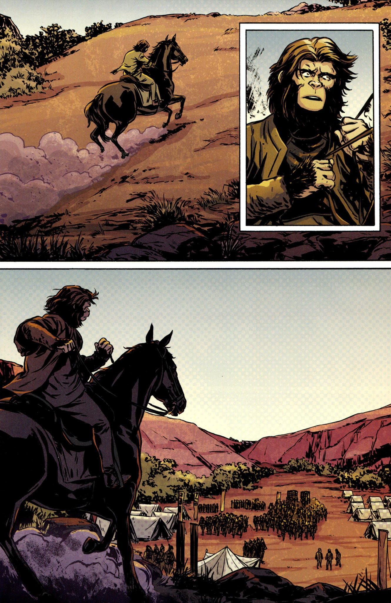 Read online Exile on the Planet of the Apes comic -  Issue #2 - 23