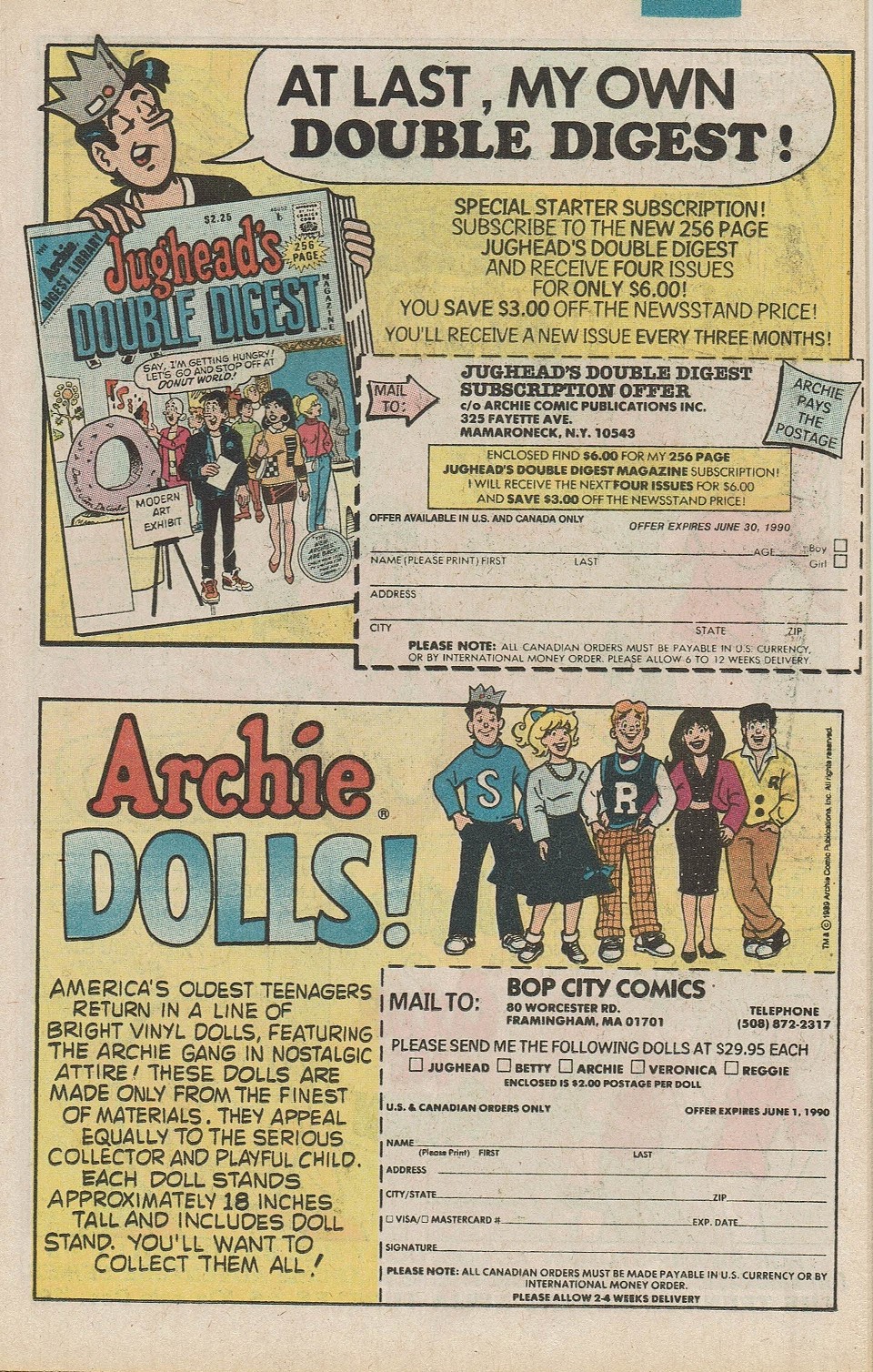 Read online Jughead (1987) comic -  Issue #16 - 19