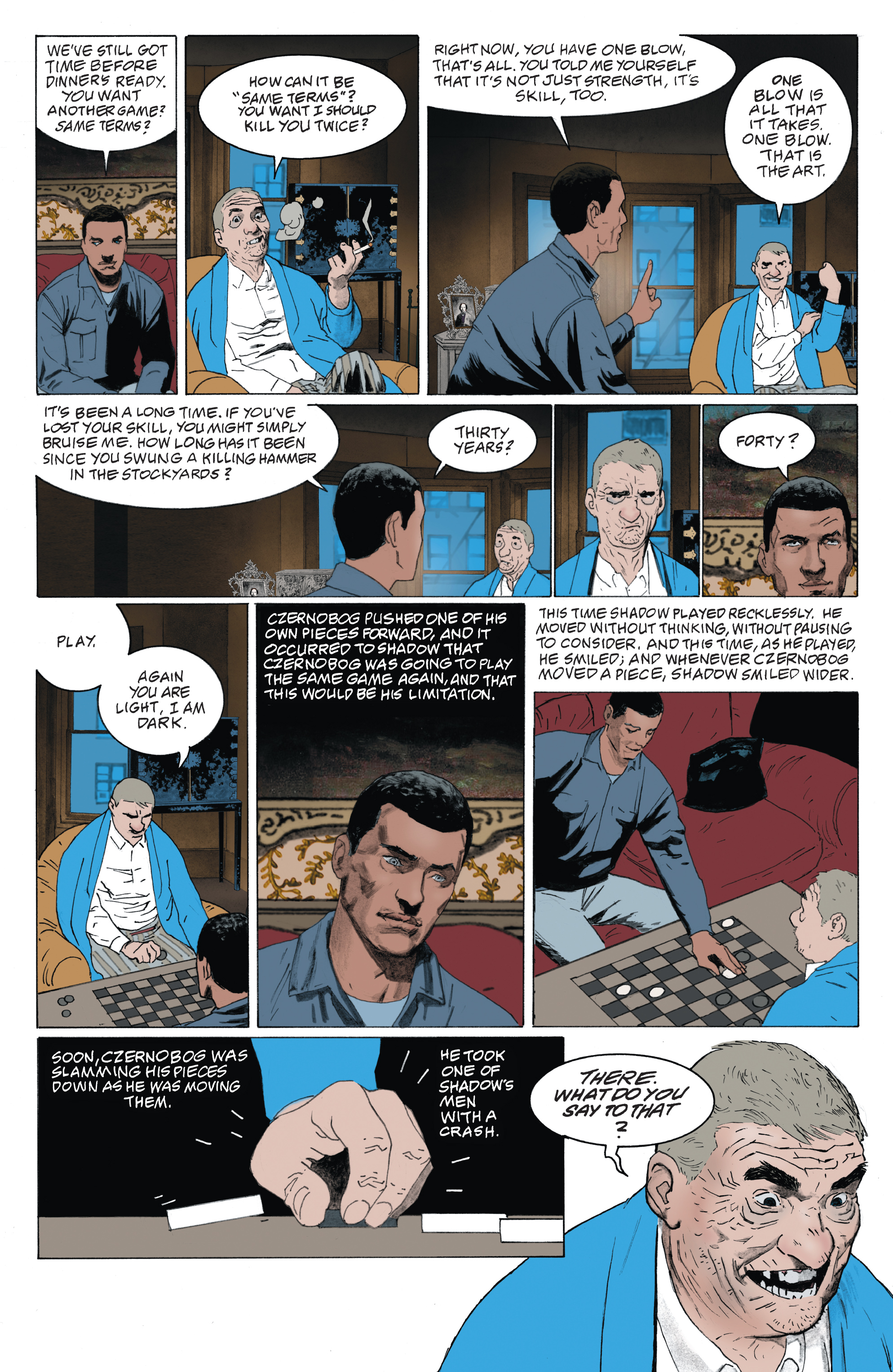 Read online American Gods: Shadows comic -  Issue #4 - 7