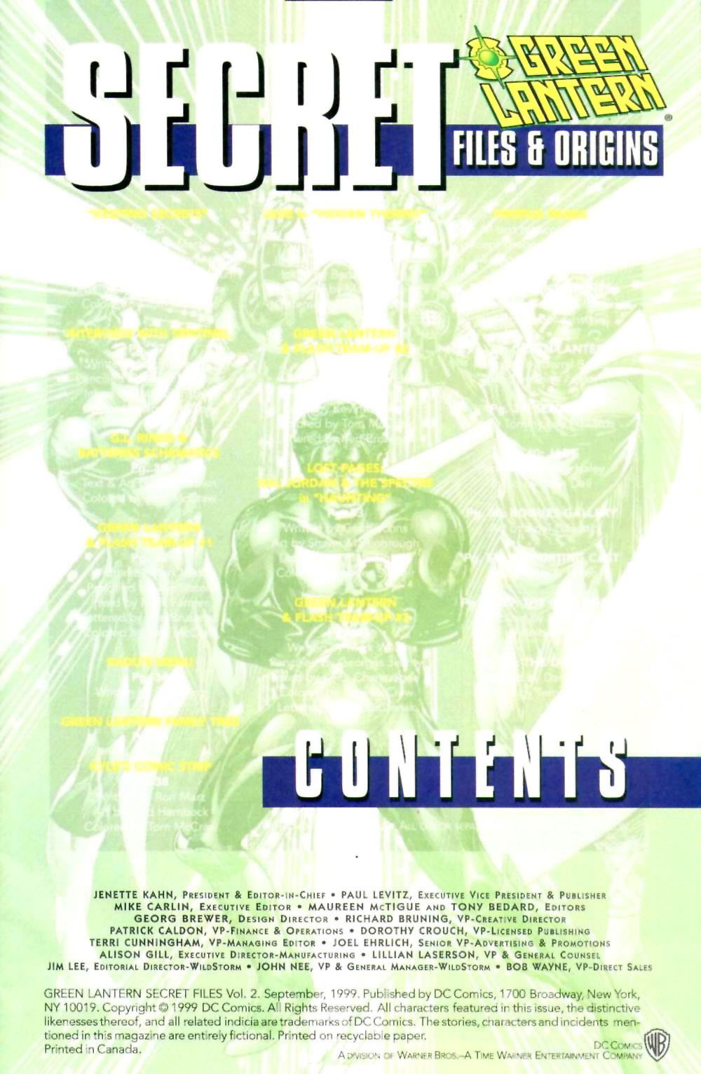 Read online Green Lantern Secret Files comic -  Issue #2 - 2