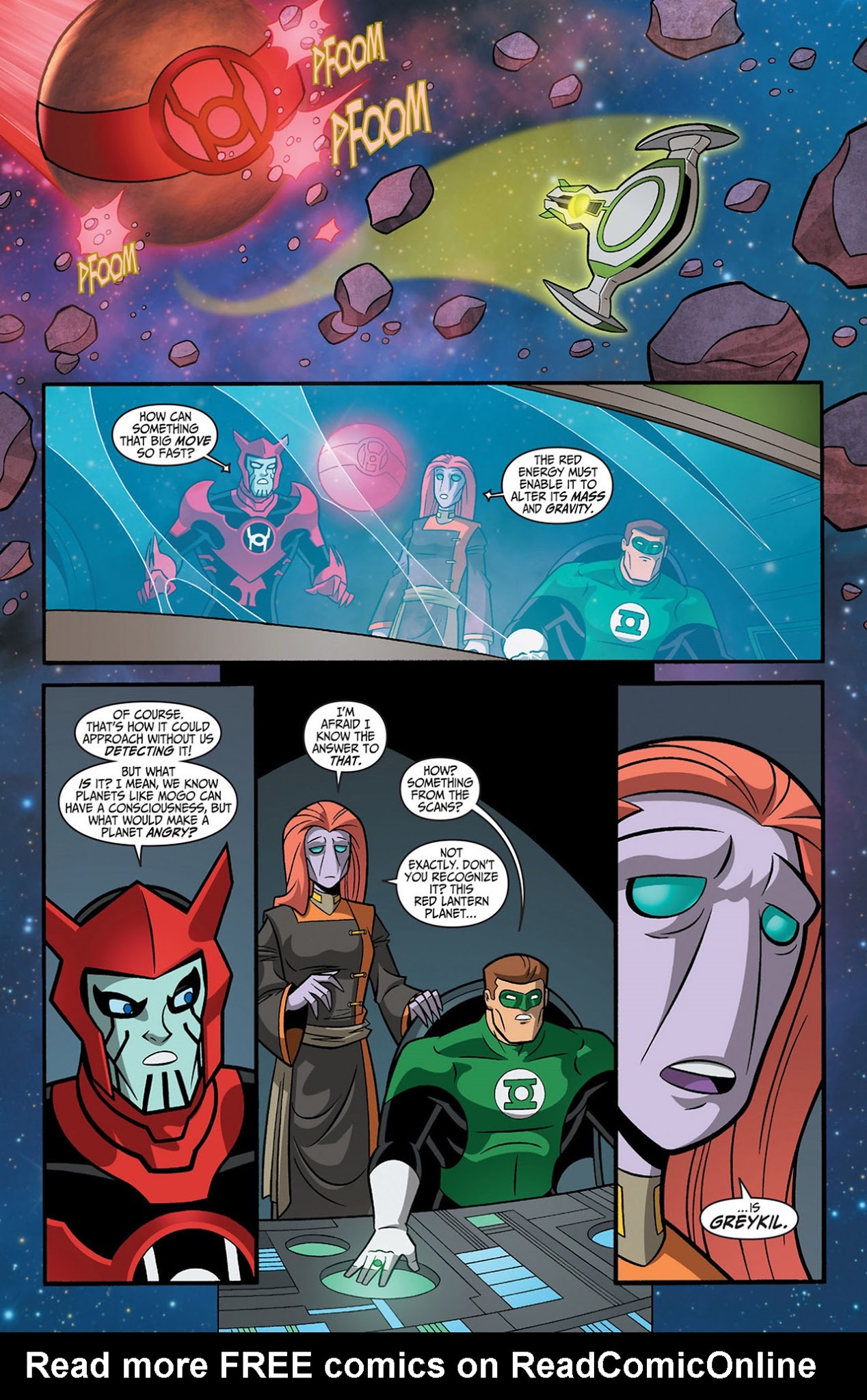 Read online Green Lantern: The Animated Series comic -  Issue #12 - 13