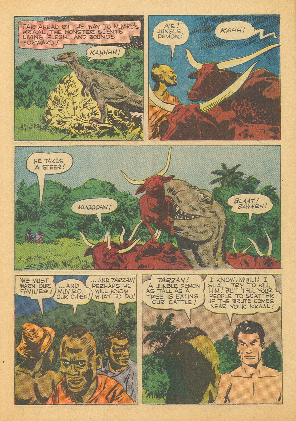 Read online Tarzan (1948) comic -  Issue #121 - 6