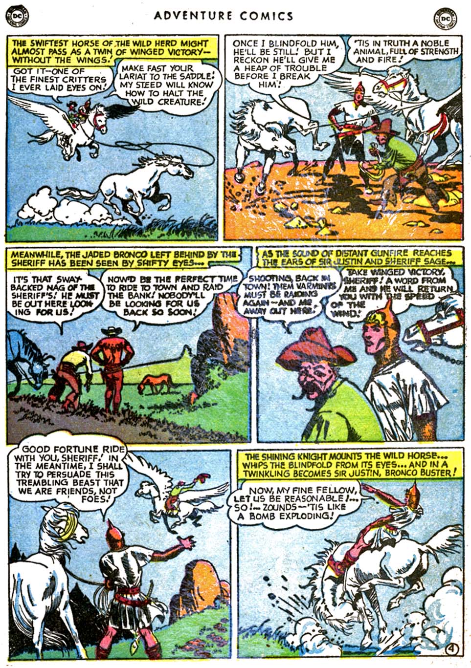 Read online Adventure Comics (1938) comic -  Issue #151 - 36