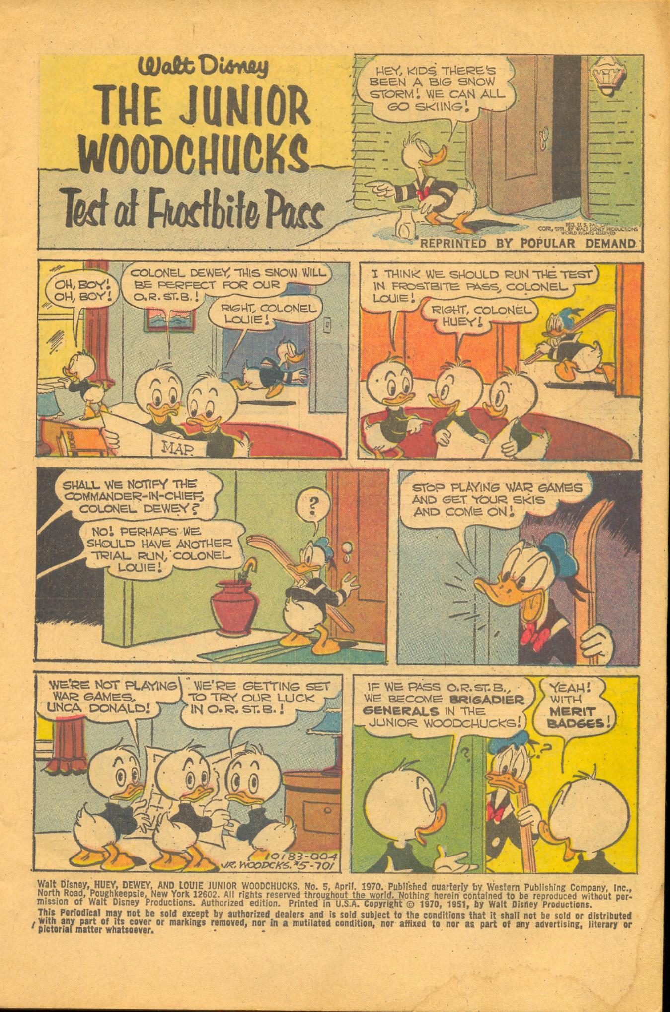 Read online Huey, Dewey, and Louie Junior Woodchucks comic -  Issue #5 - 3