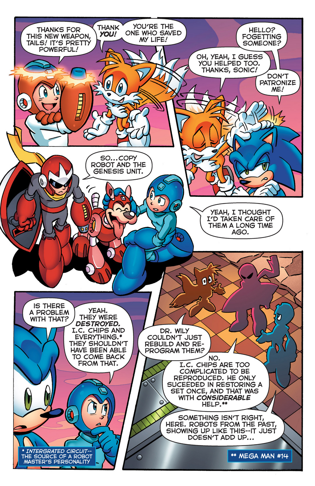 Read online Sonic Mega Man Worlds Collide comic -  Issue # Vol 2 - 25