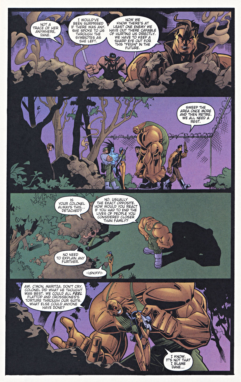 Read online Wetworks comic -  Issue #23 - 16