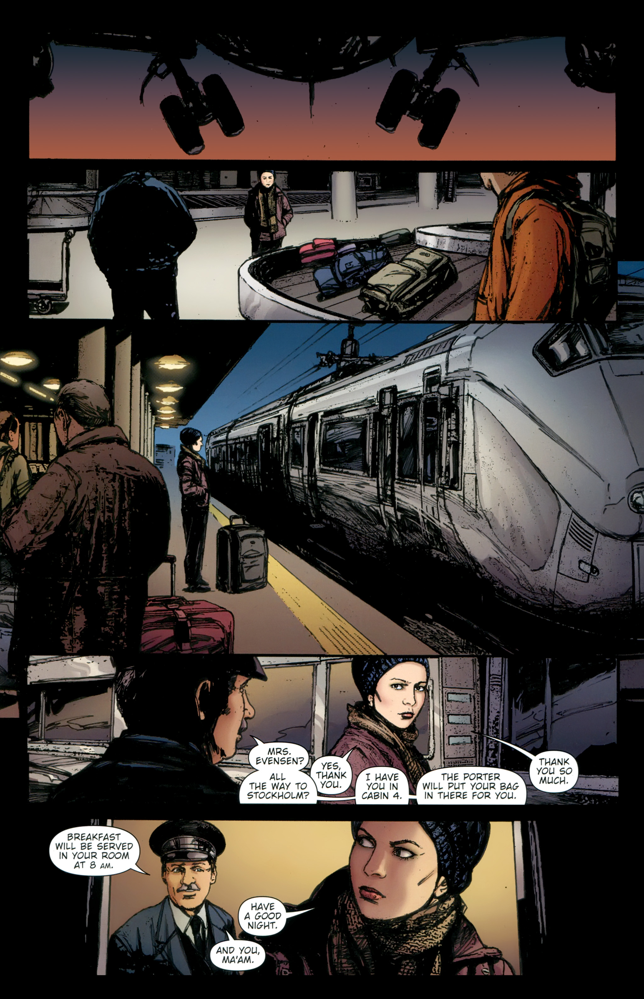 Read online The Girl With the Dragon Tattoo comic -  Issue # TPB 2 - 151