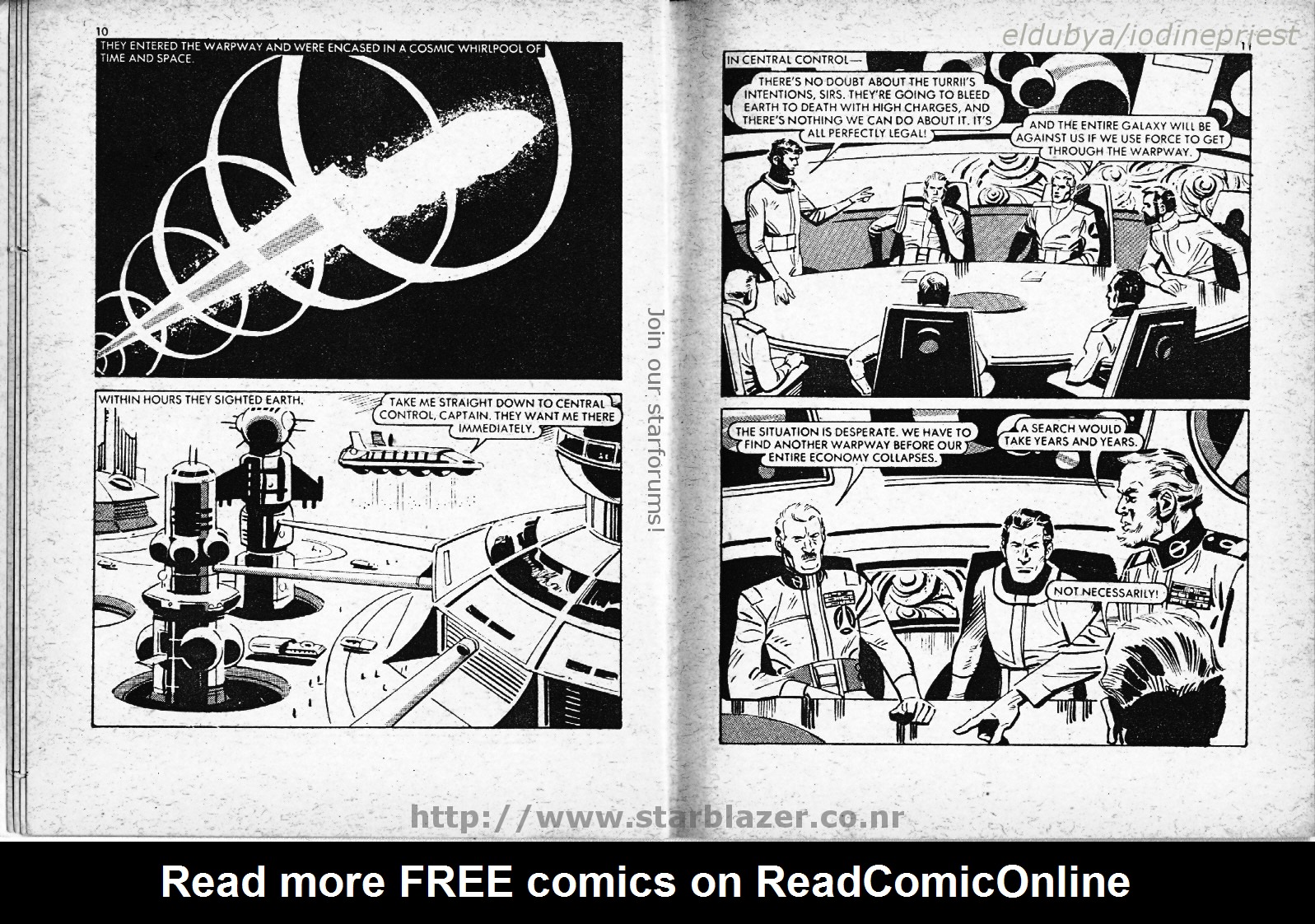 Read online Starblazer comic -  Issue #60 - 7