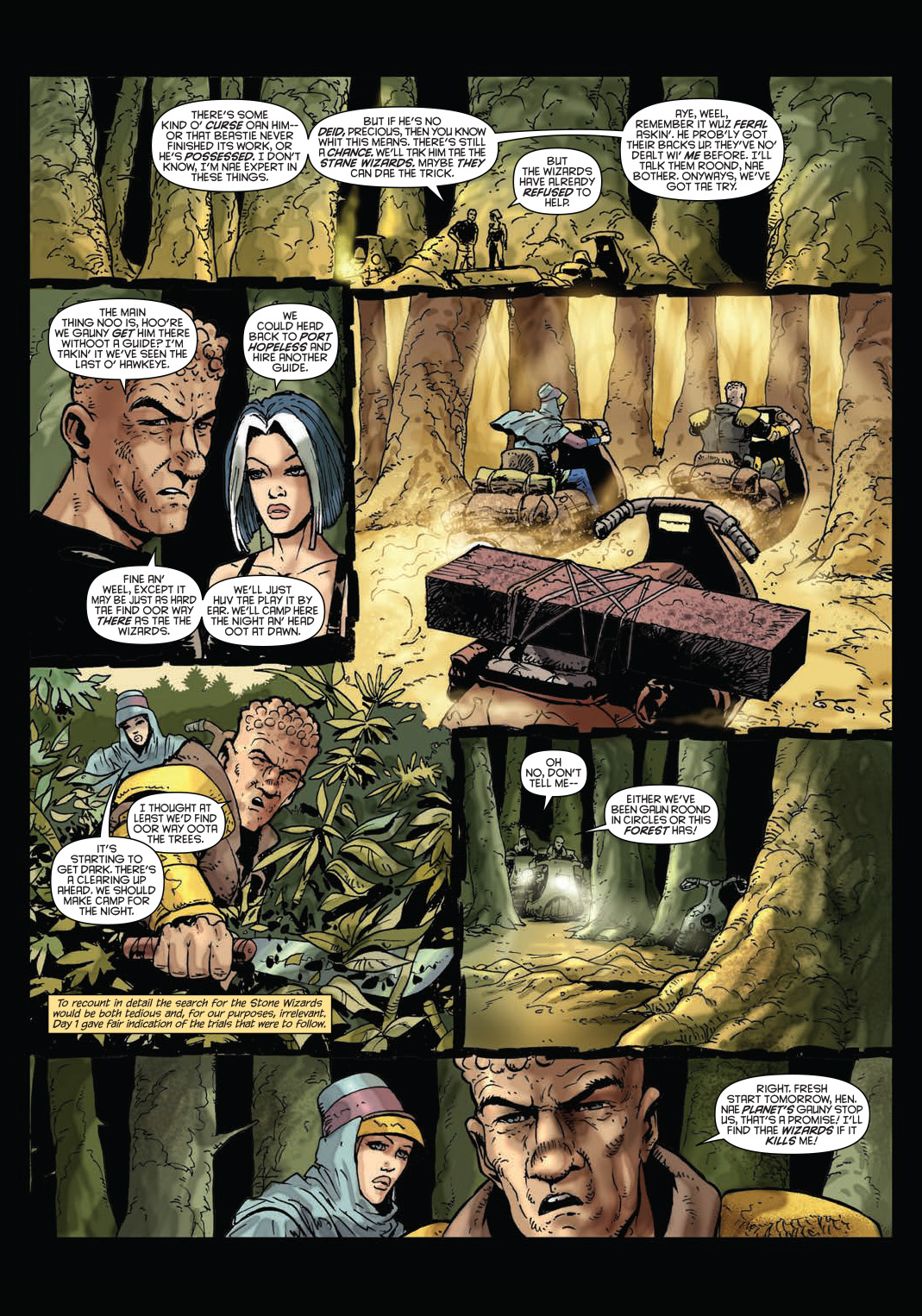 Read online Strontium Dog: The Life and Death of Johnny Alpha: The Project comic -  Issue # TPB - 64