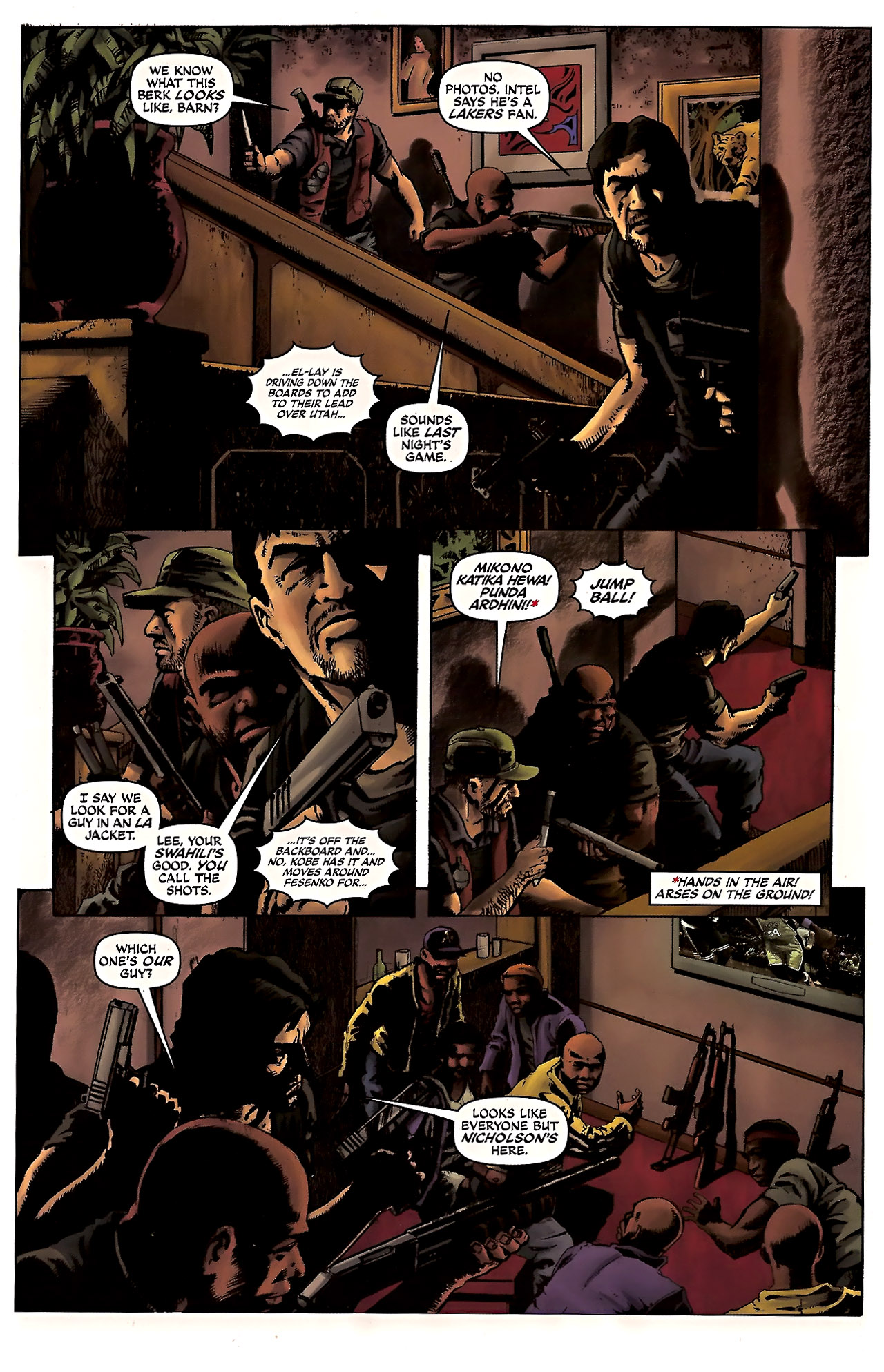 Read online The Expendables comic -  Issue #1 - 10