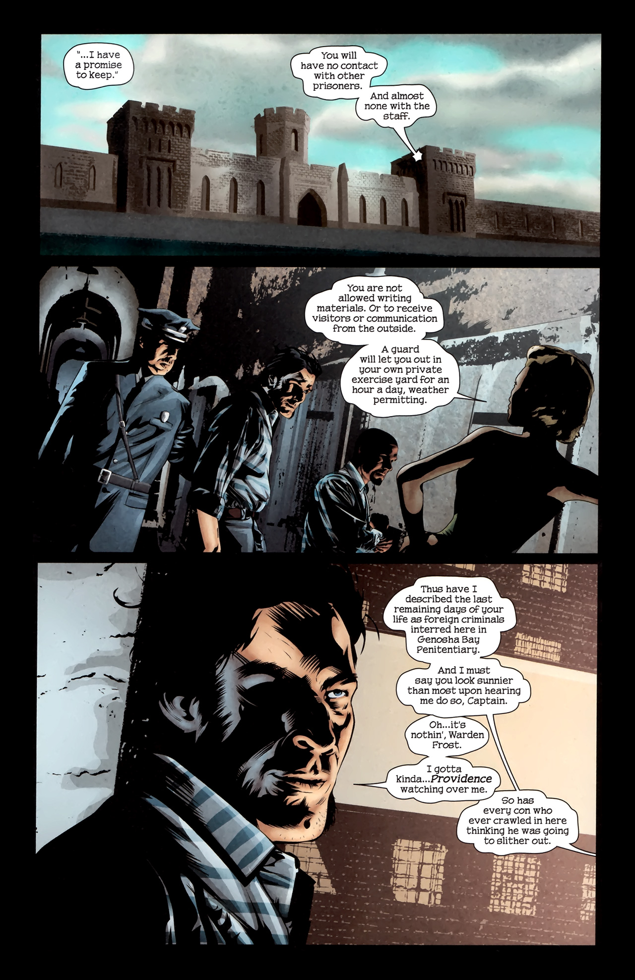 Read online X-Men Noir: Mark of Cain comic -  Issue #4 - 23