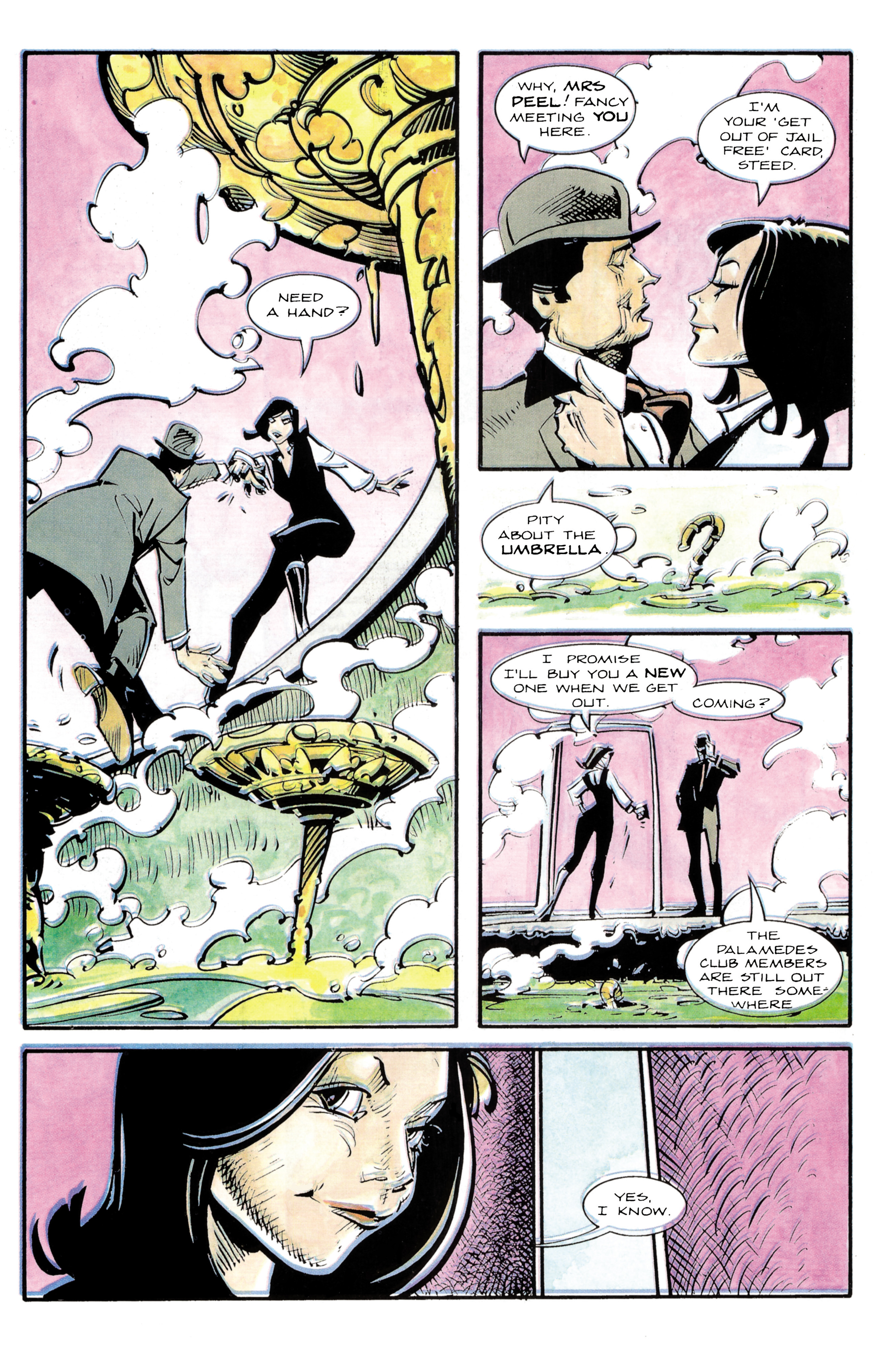 Read online Steed & Mrs. Peel: Golden Game comic -  Issue # Full - 85