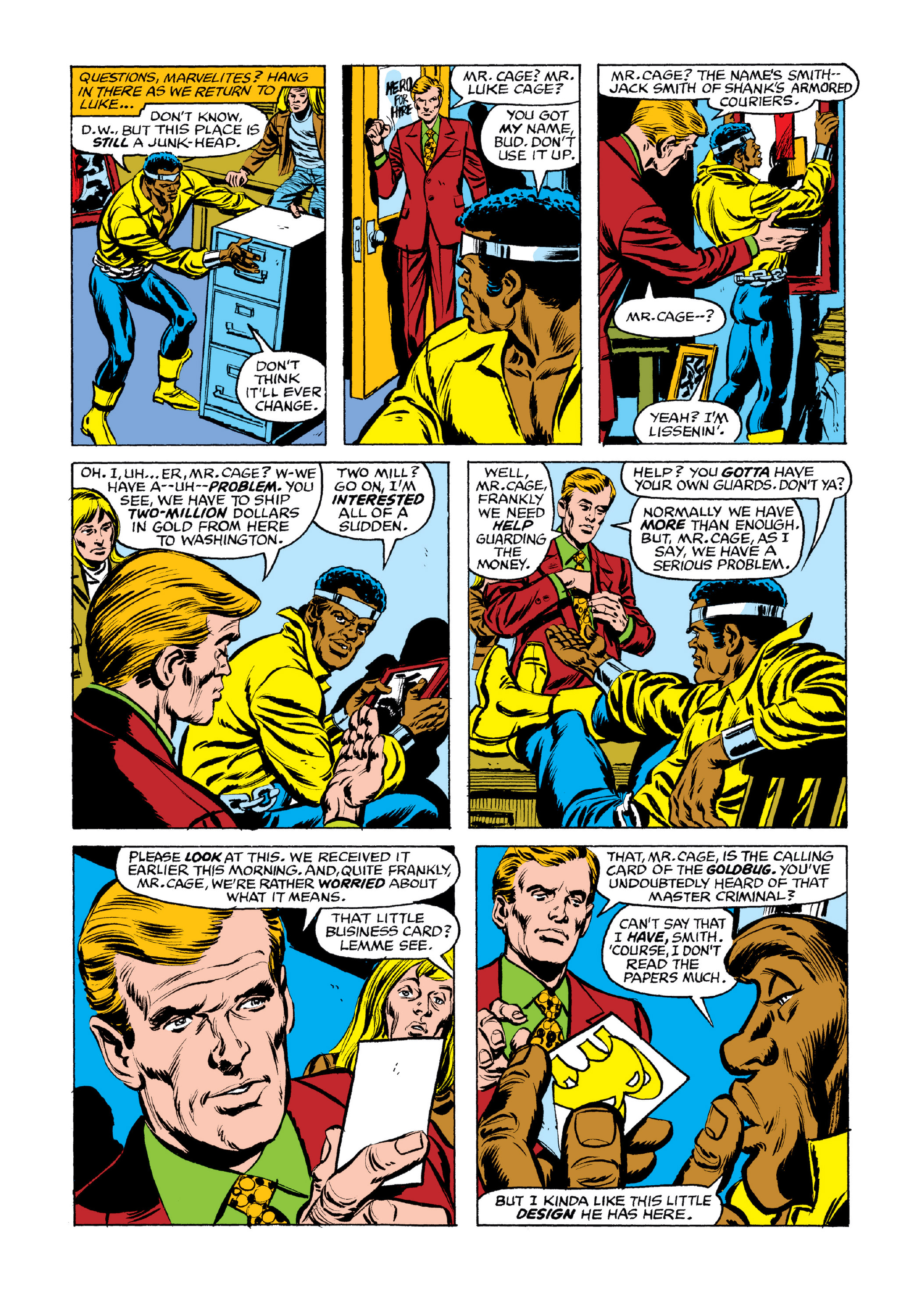 Read online Marvel Masterworks: Luke Cage, Power Man comic -  Issue # TPB 3 (Part 2) - 97