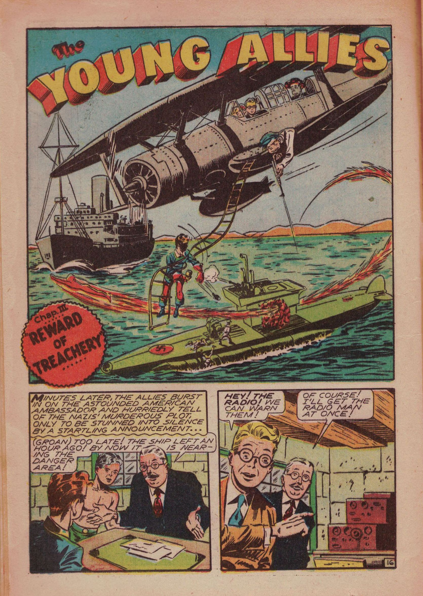 Read online Young Allies Comics comic -  Issue #13 - 18