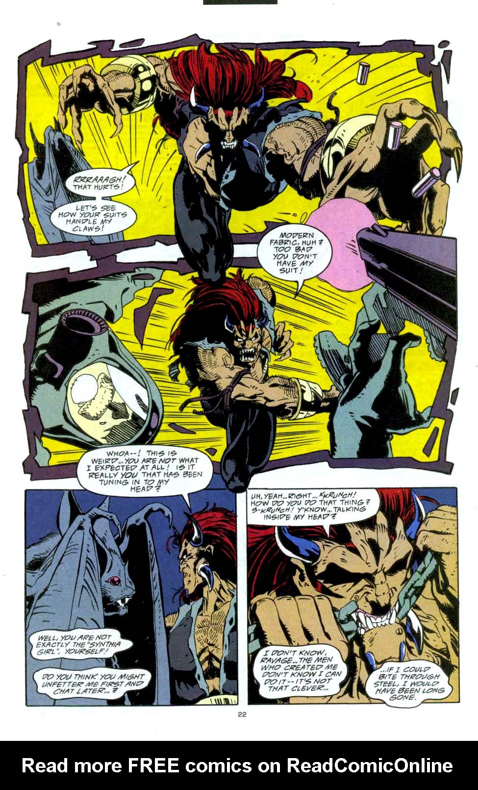 Read online Ravage 2099 comic -  Issue #22 - 18