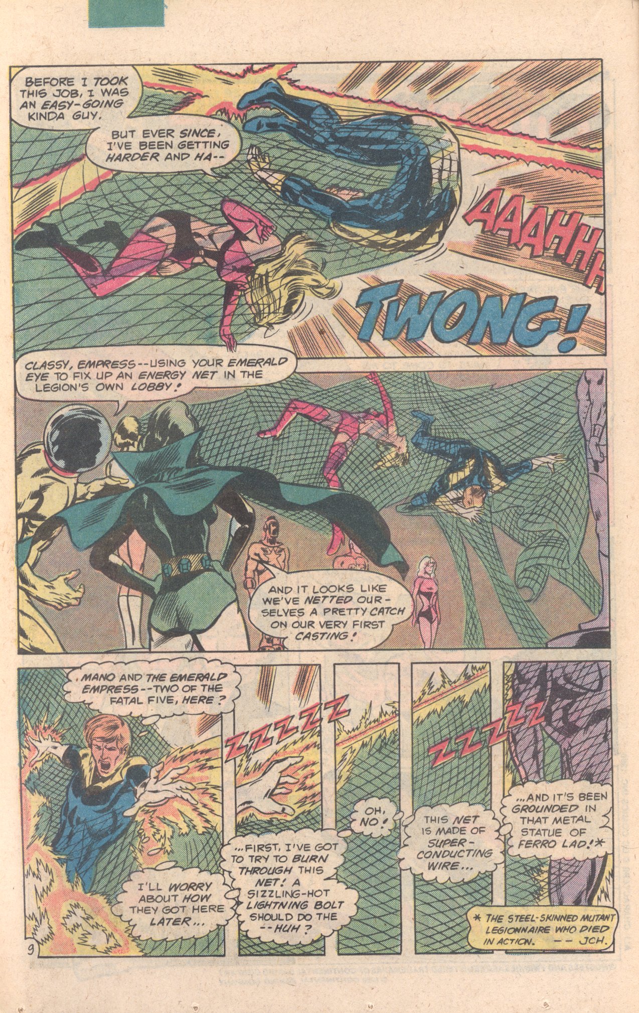 Legion of Super-Heroes (1980) 270 Page 9