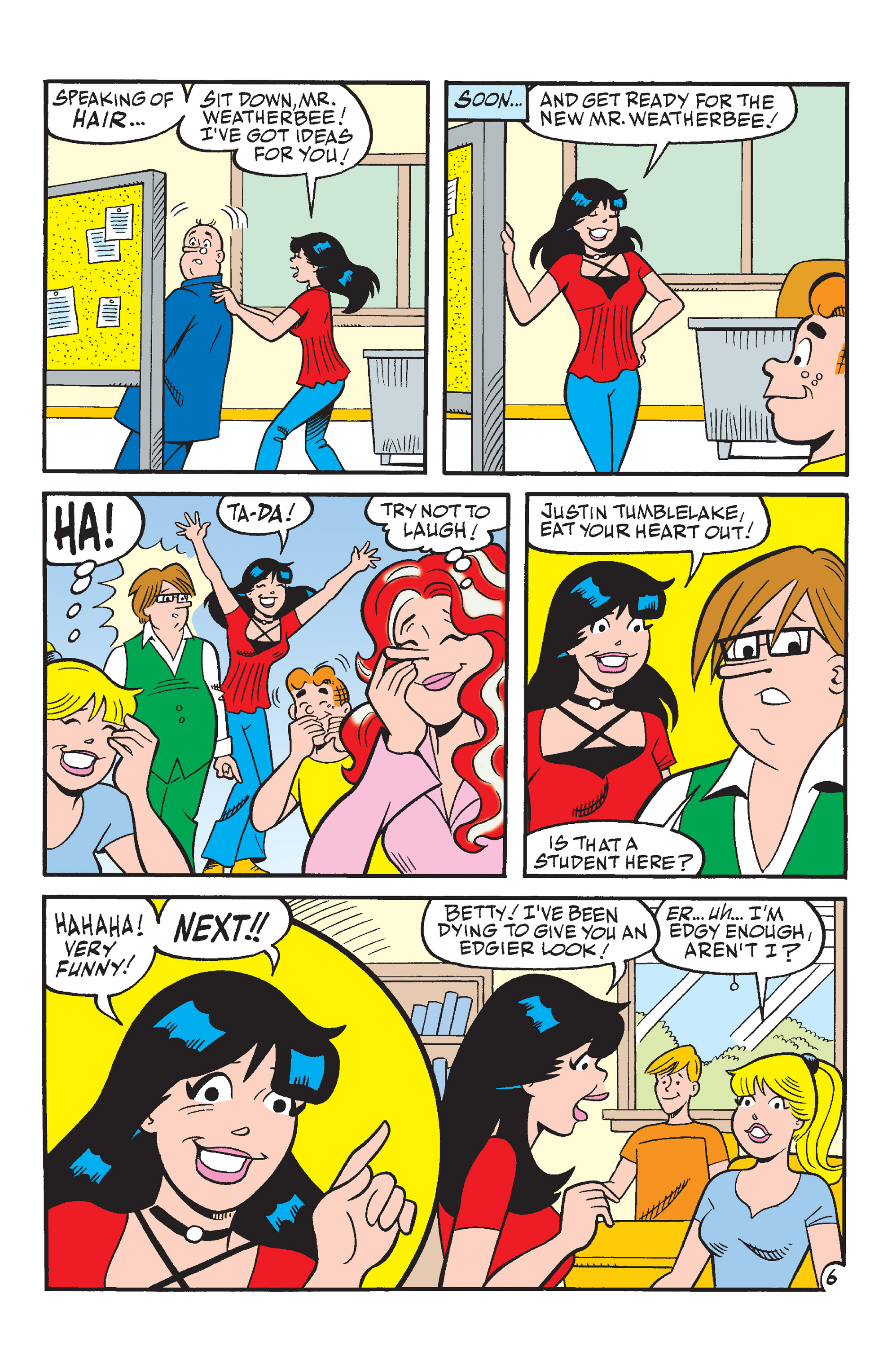 Read online Veronica's Hot Fashions comic -  Issue # TPB - 74