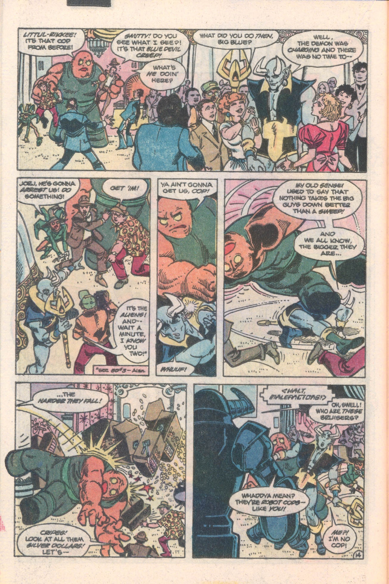 Read online Blue Devil comic -  Issue #6 - 16