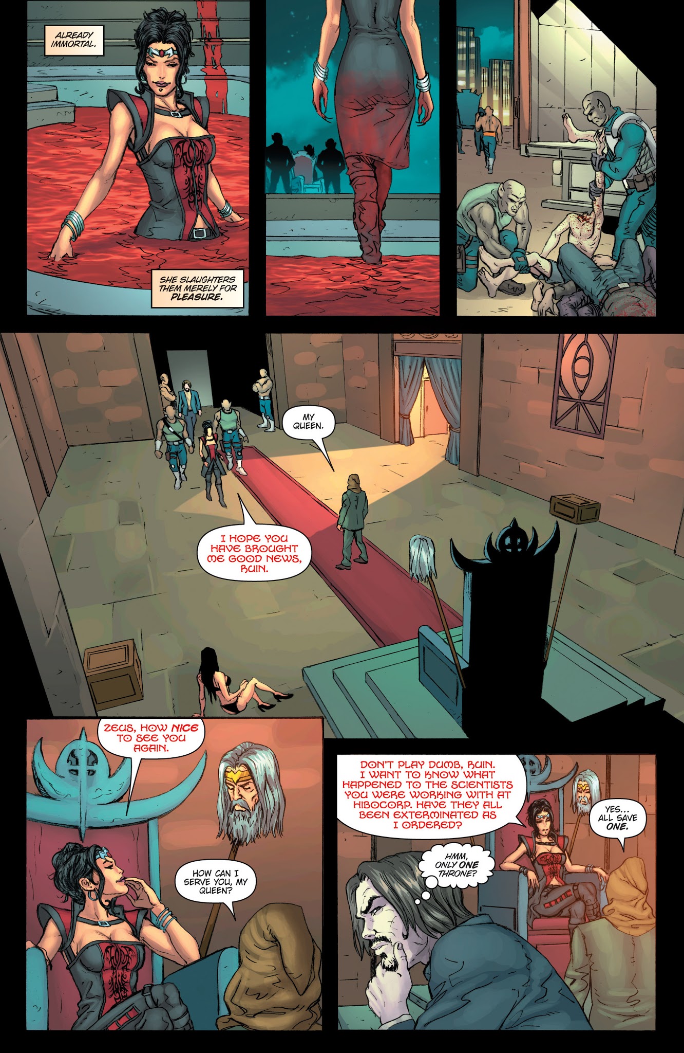 Read online Grimm Fairy Tales presents Realm War Age of Darkness comic -  Issue #2 - 6