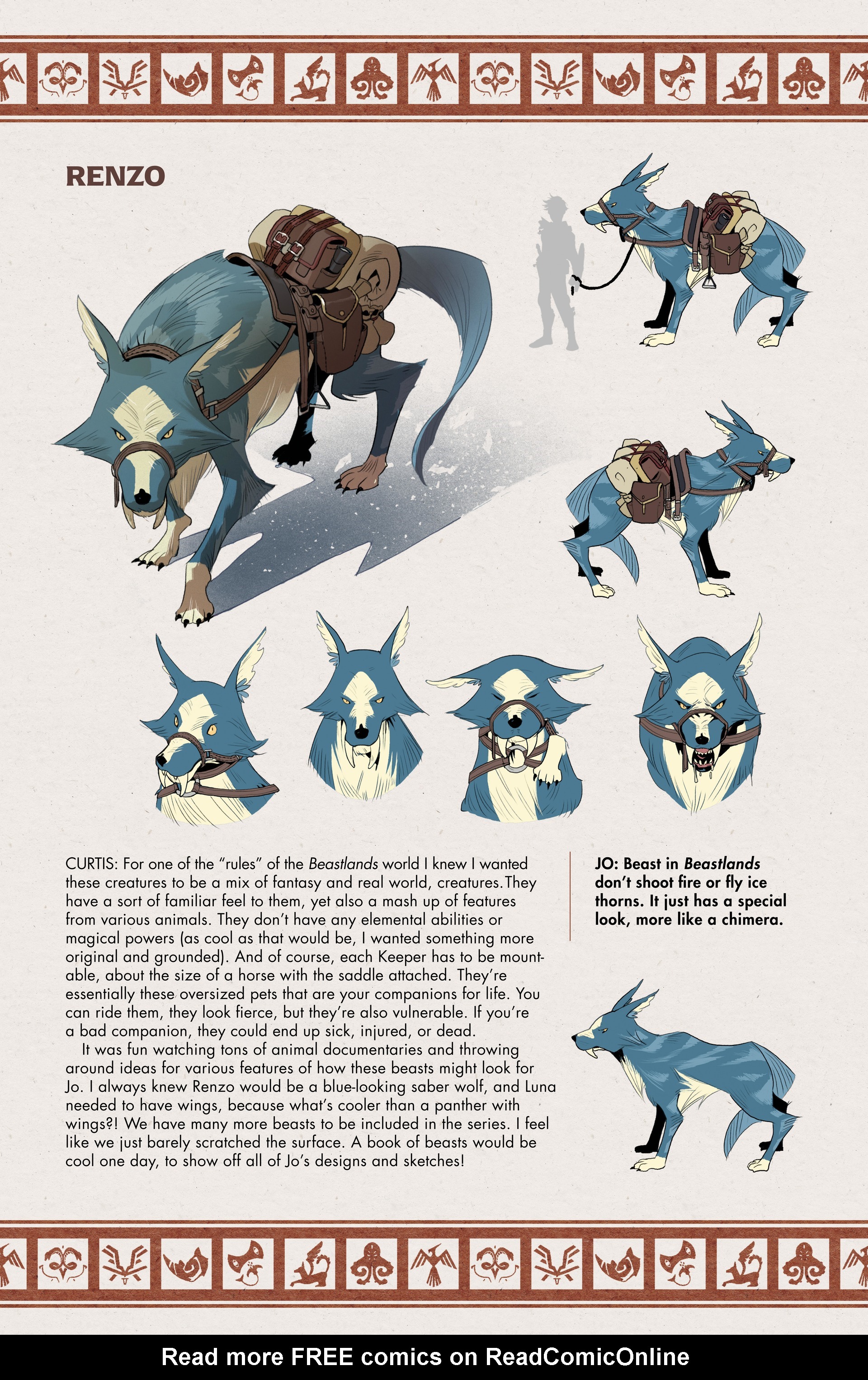 Read online Beastlands: Keepers of the Kingdom comic -  Issue # TPB - 124