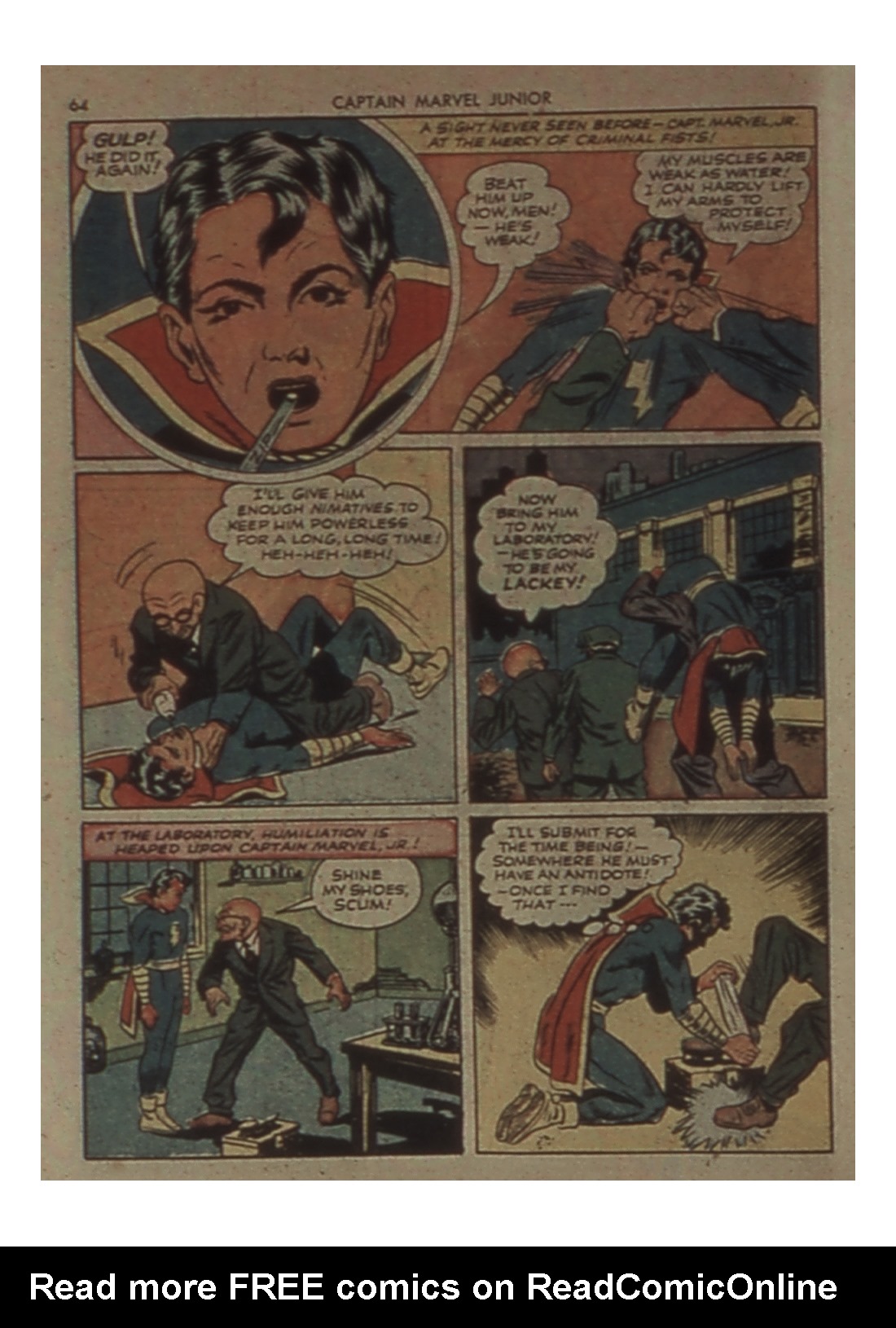 Read online Captain Marvel, Jr. comic -  Issue #4 - 65
