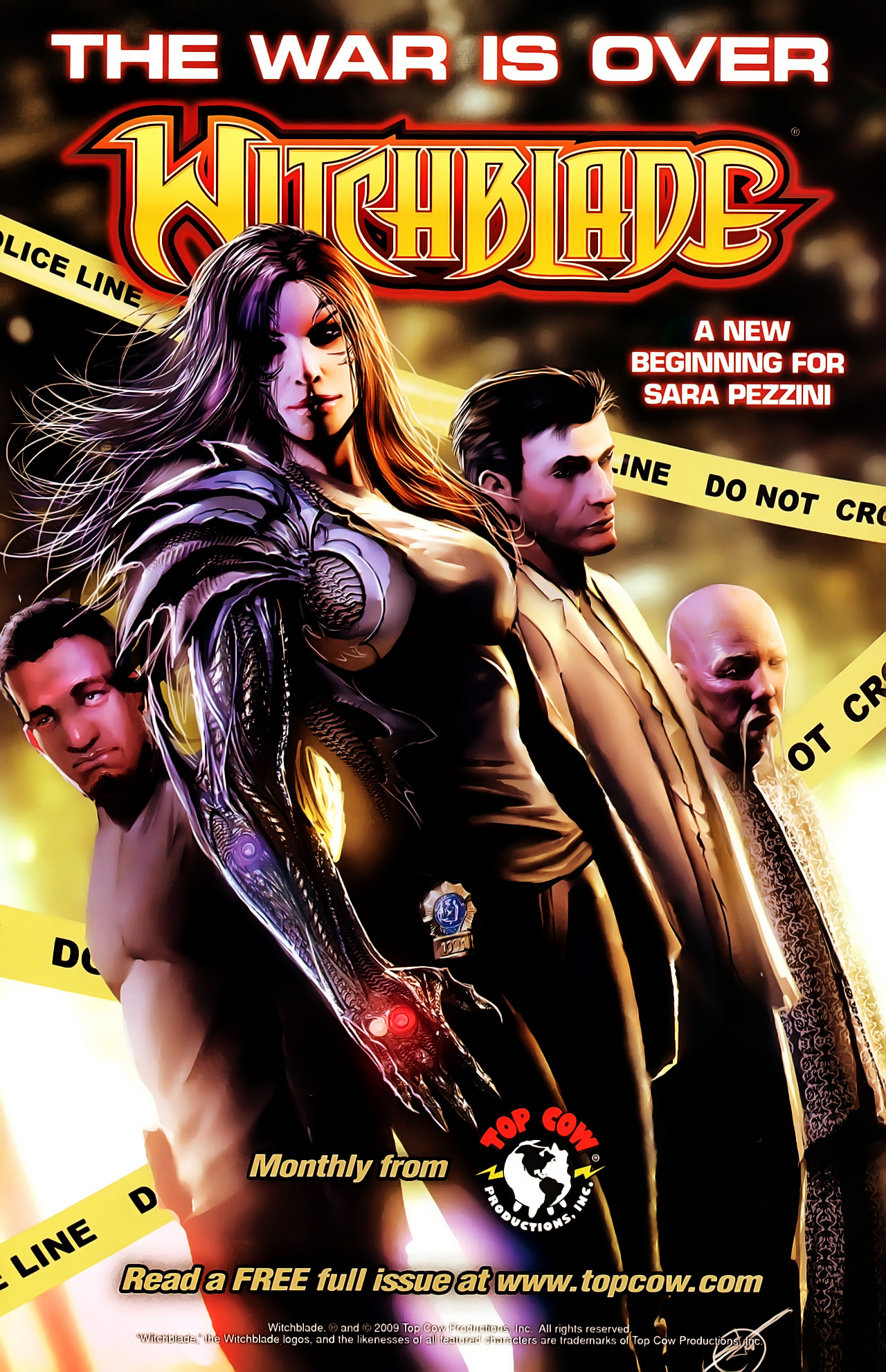 Read online The Darkness/Pitt comic -  Issue #2 - 23