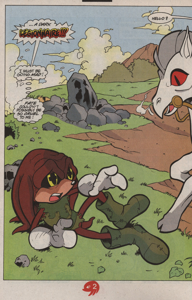 Read online Knuckles the Echidna comic -  Issue #17 - 6
